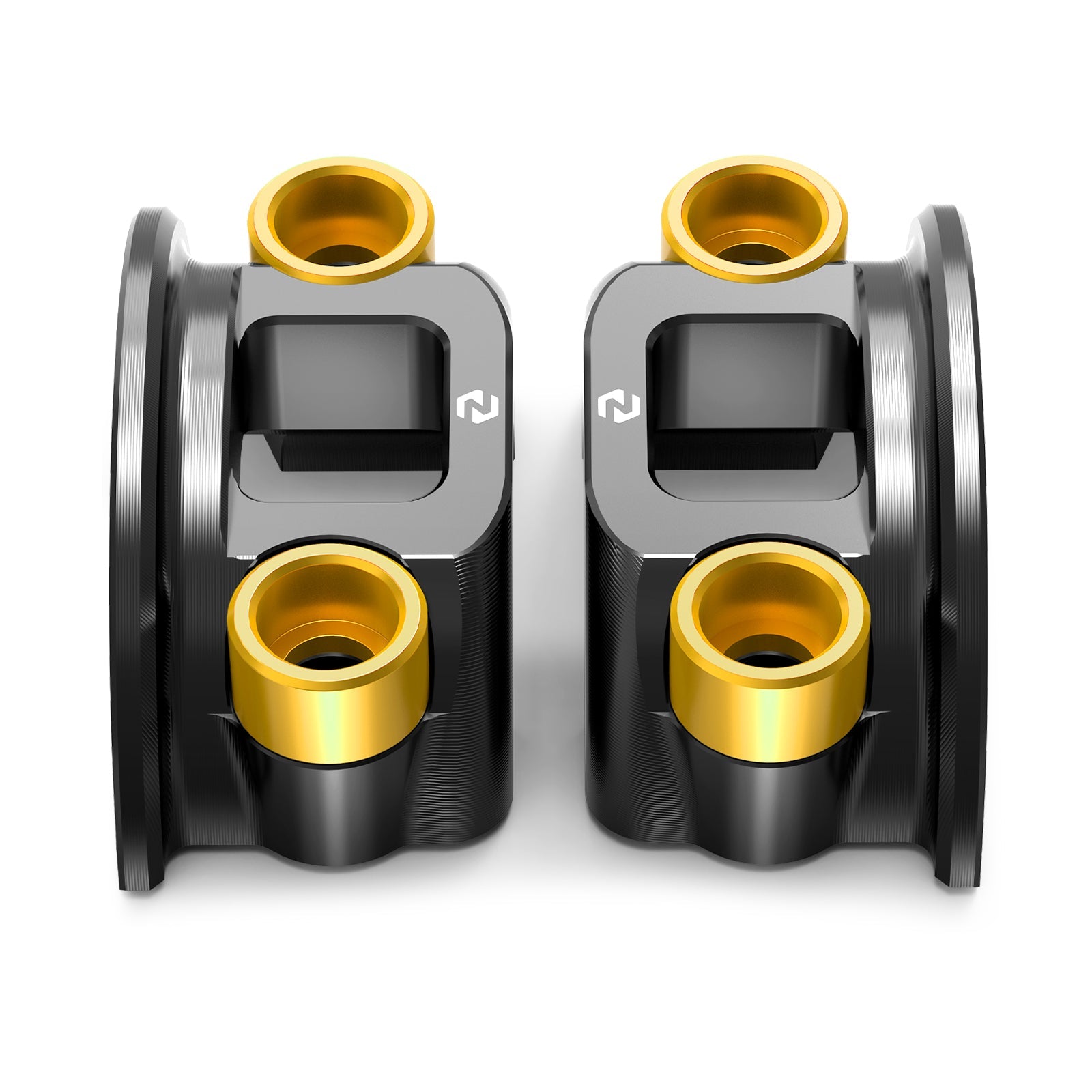 Brake Master Cylinder & Clutch Lever Perch Half Clamp For Harley Softail Slim Deluxe Standard