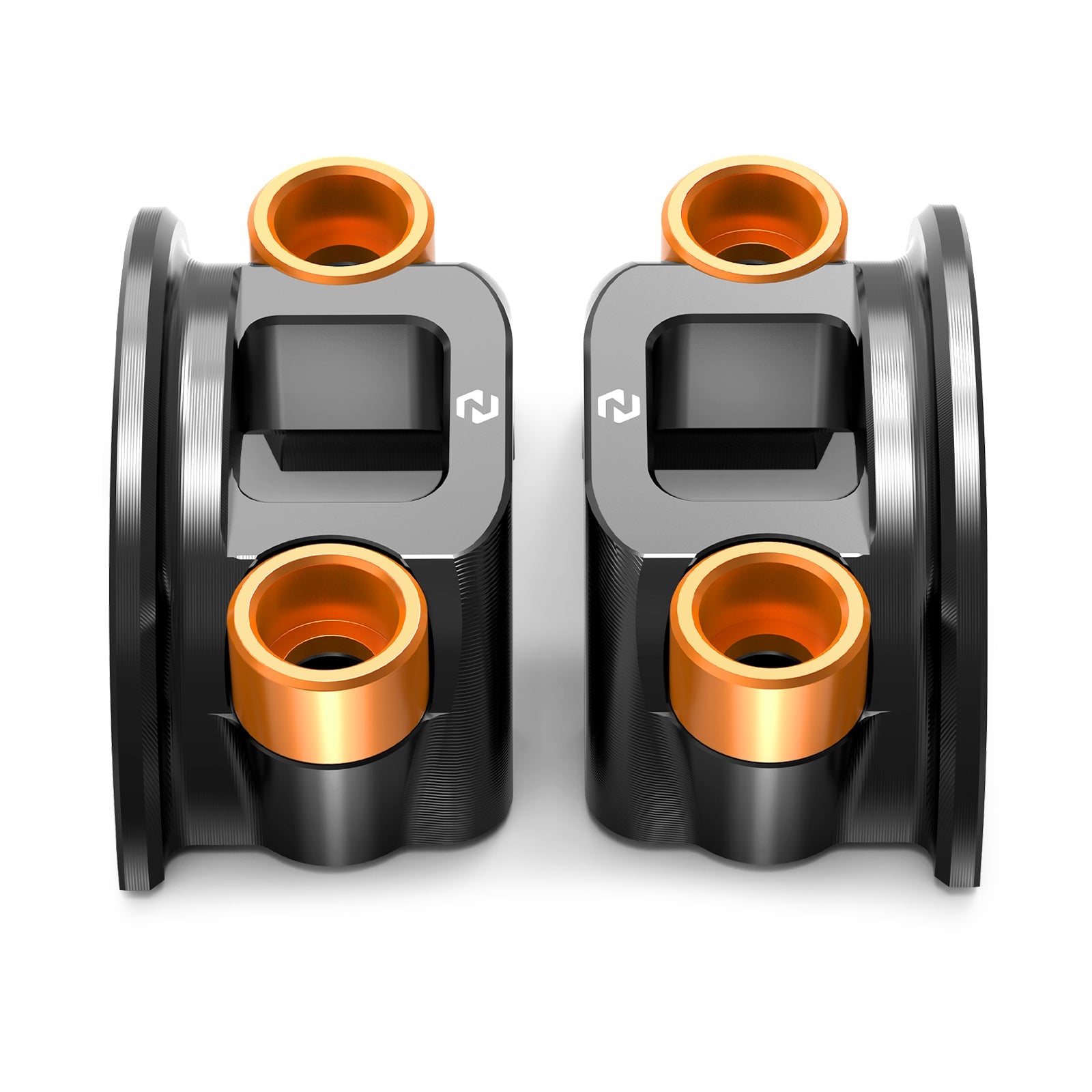 Brake Master Cylinder & Clutch Lever Perch Half Clamp For Harley Softail Slim Deluxe Standard