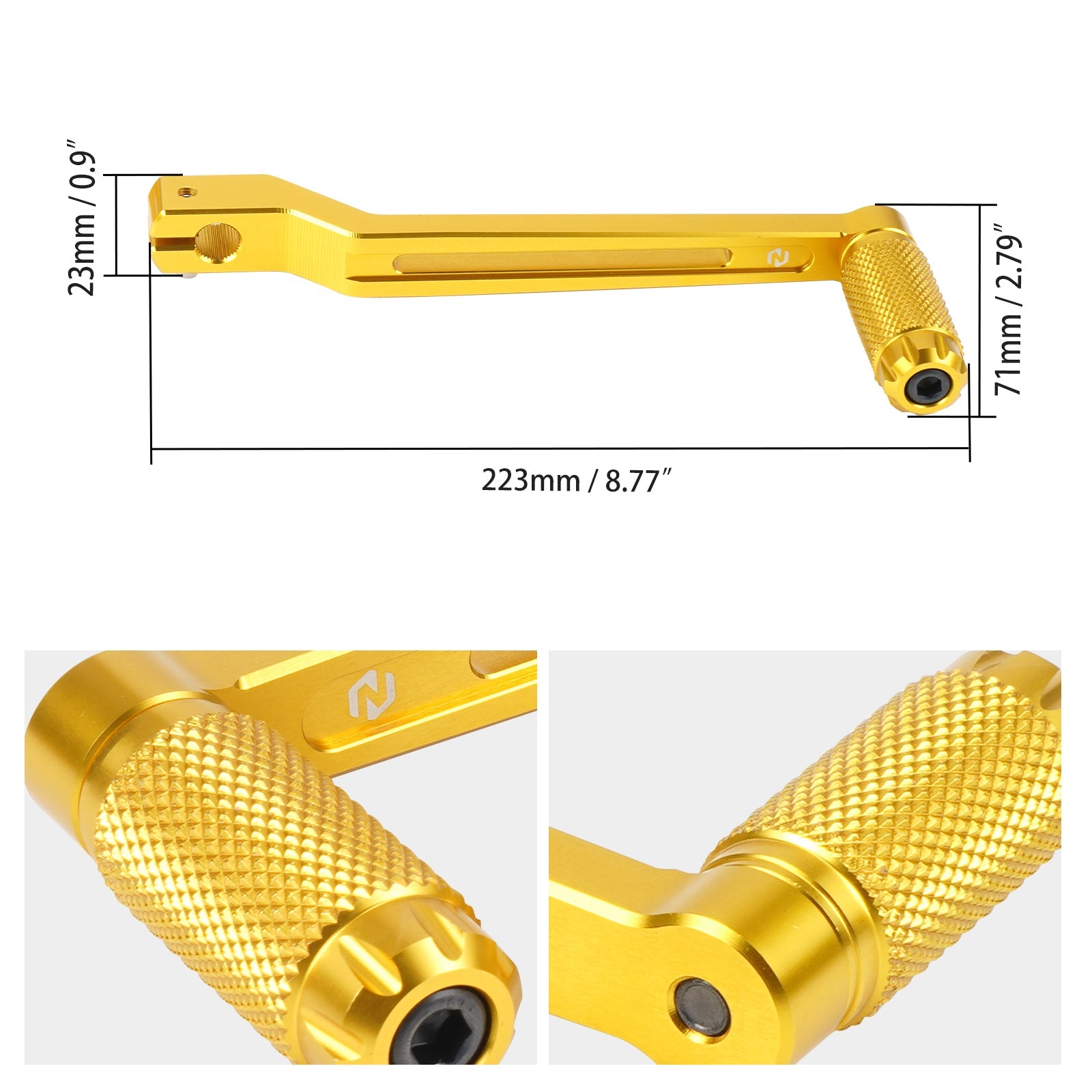 Extended Longer Heel Toe Shifter Levers For Harley Fat Boy 114 Heritage Classic Softail Slim