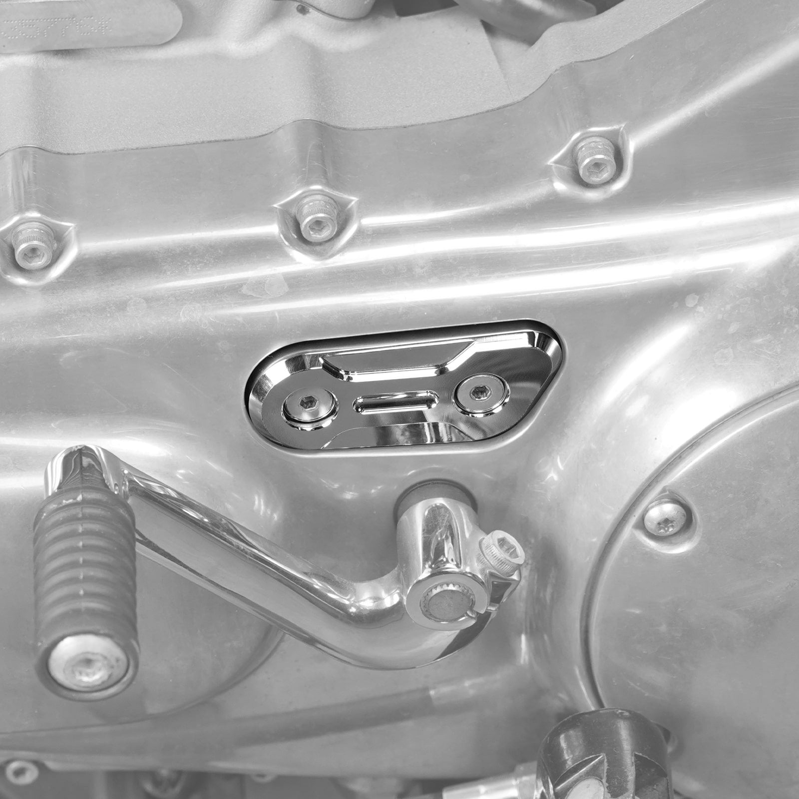 Chrome-Plating Inspection Cover For Harley Sportster 1200 Iron 883 Forty Eight