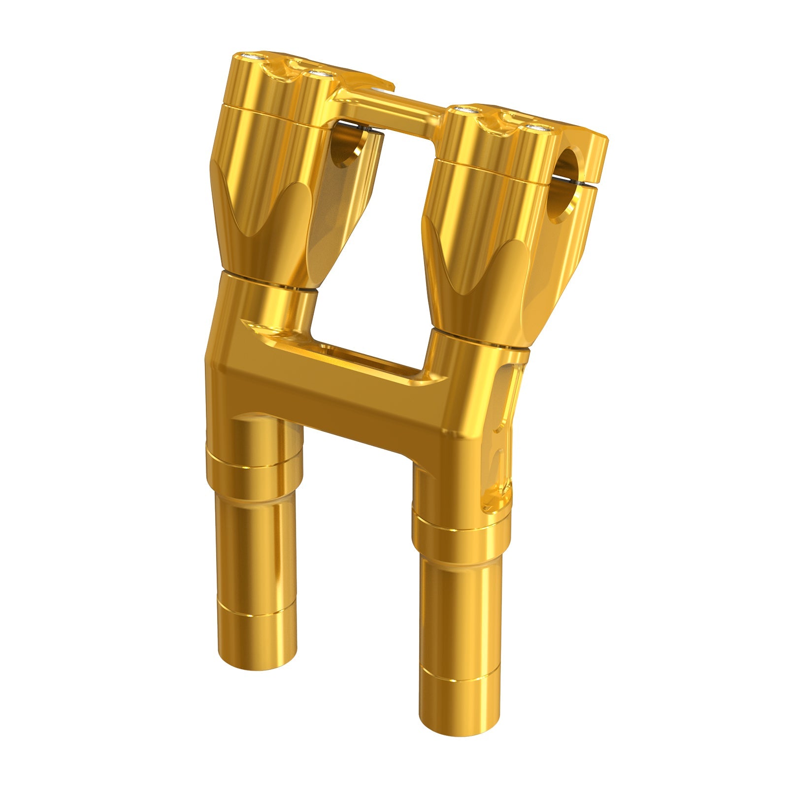 Modular Kickback Handlebar Riser For Harley Softail Slim Standard Deluxe Heritage Fat Boy