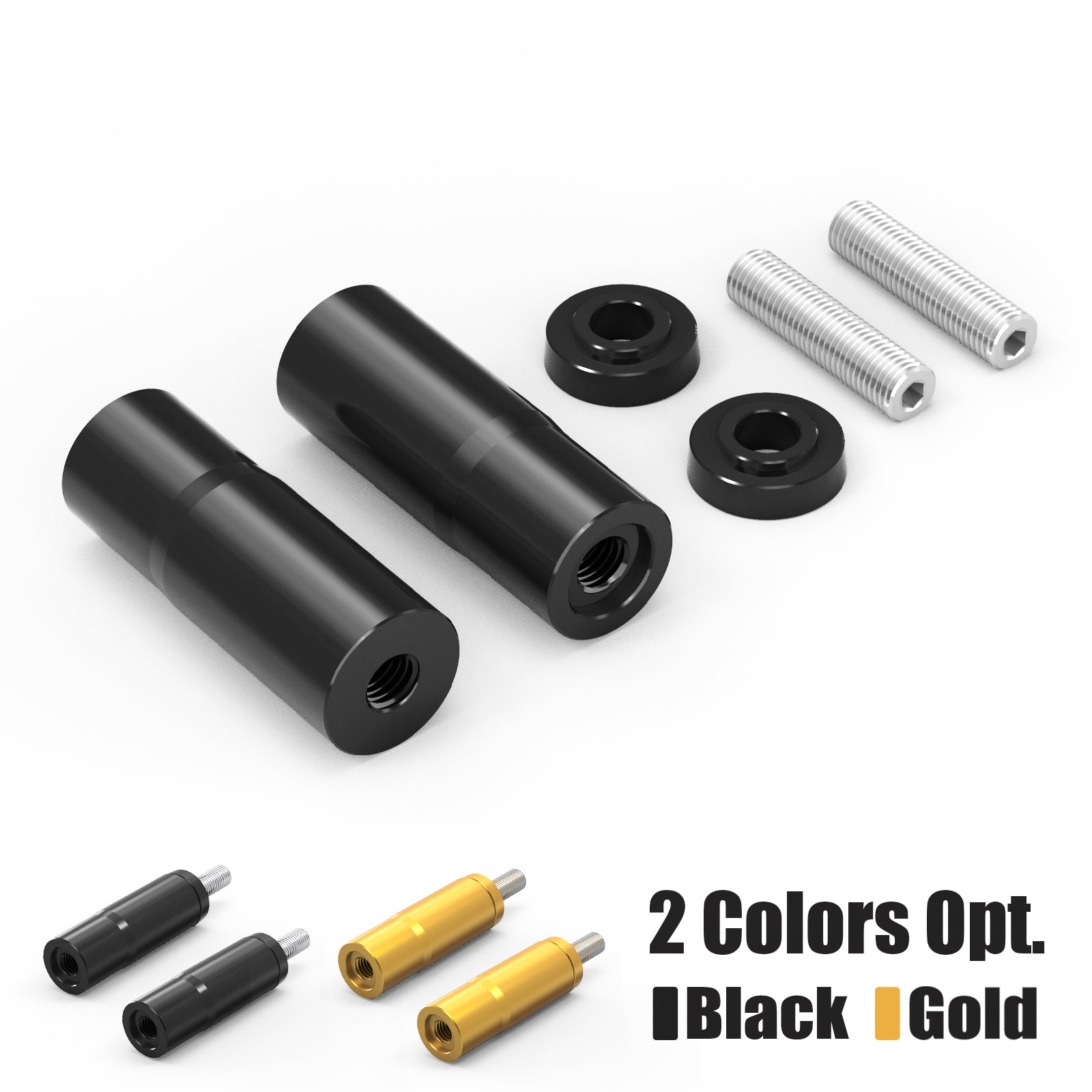 Handlebar Riser Extensions Legs For Harley Sportster 1200 48 XL Iron 883 XL883N