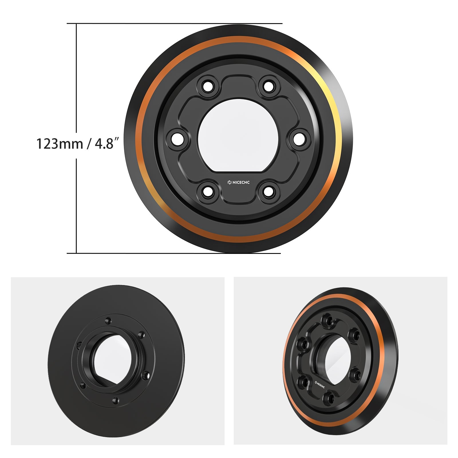 Left Transparent Alternator Plug Cover For Harley Sportster S Pan America 1250 Nightster