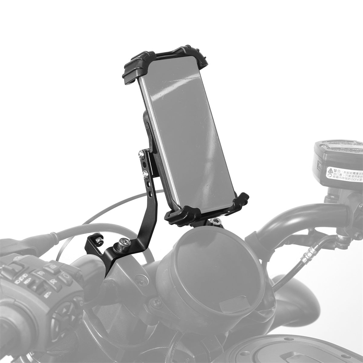 Adjustable Phone Holder Bracket Mounting Kit For Harley Sportster S 1250 2021-2024