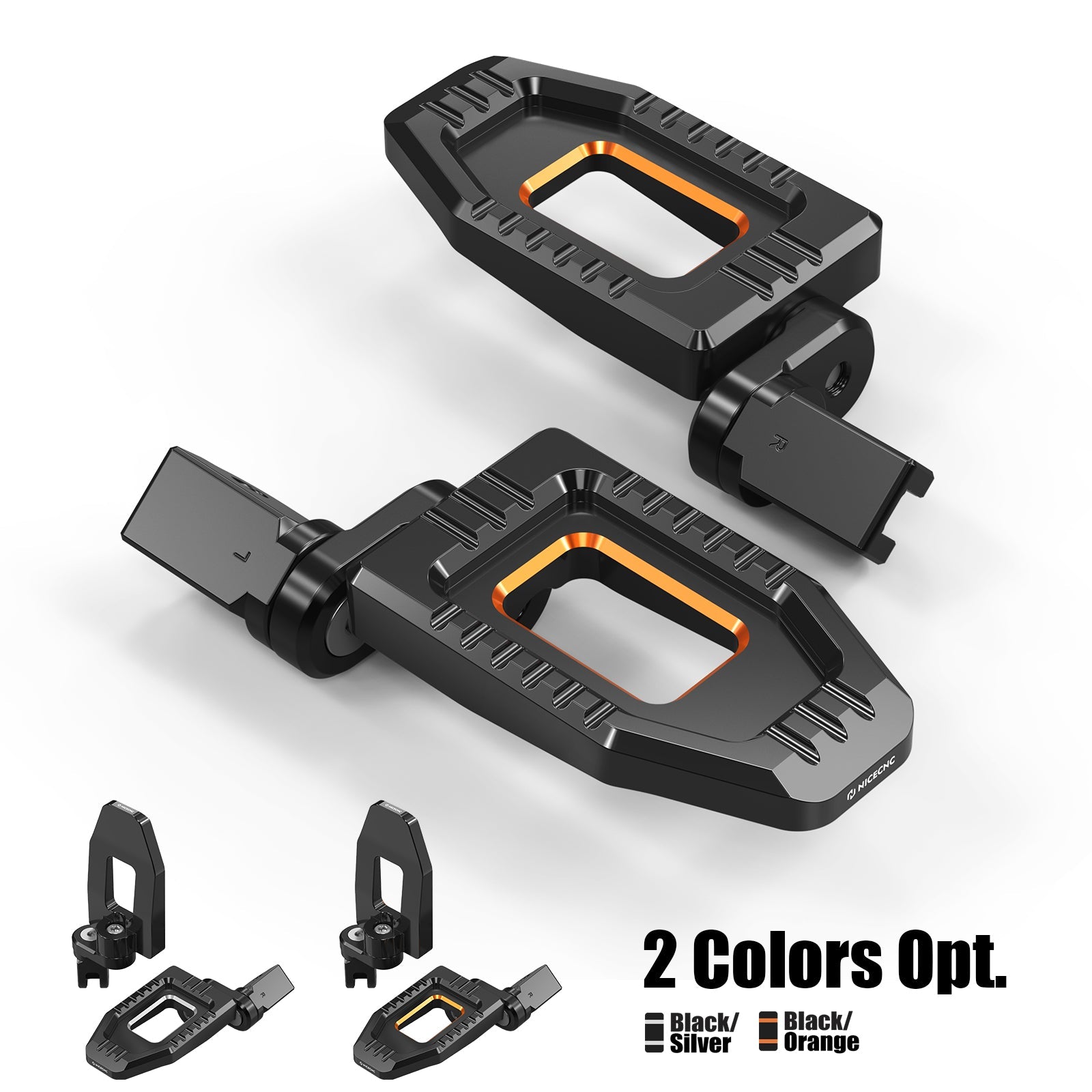 Adjustable Enlarged Rider Footpegs For Harley Sportster S 1250 2021-2024