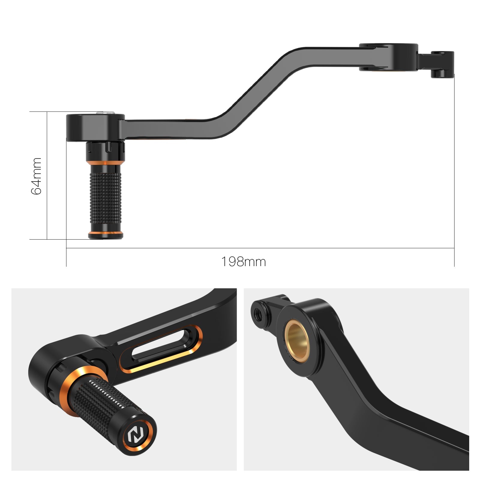 Two-position Gear Stick Shift Lever Pedal Peg Kit For Harley Sportster S 1250 2021-2024