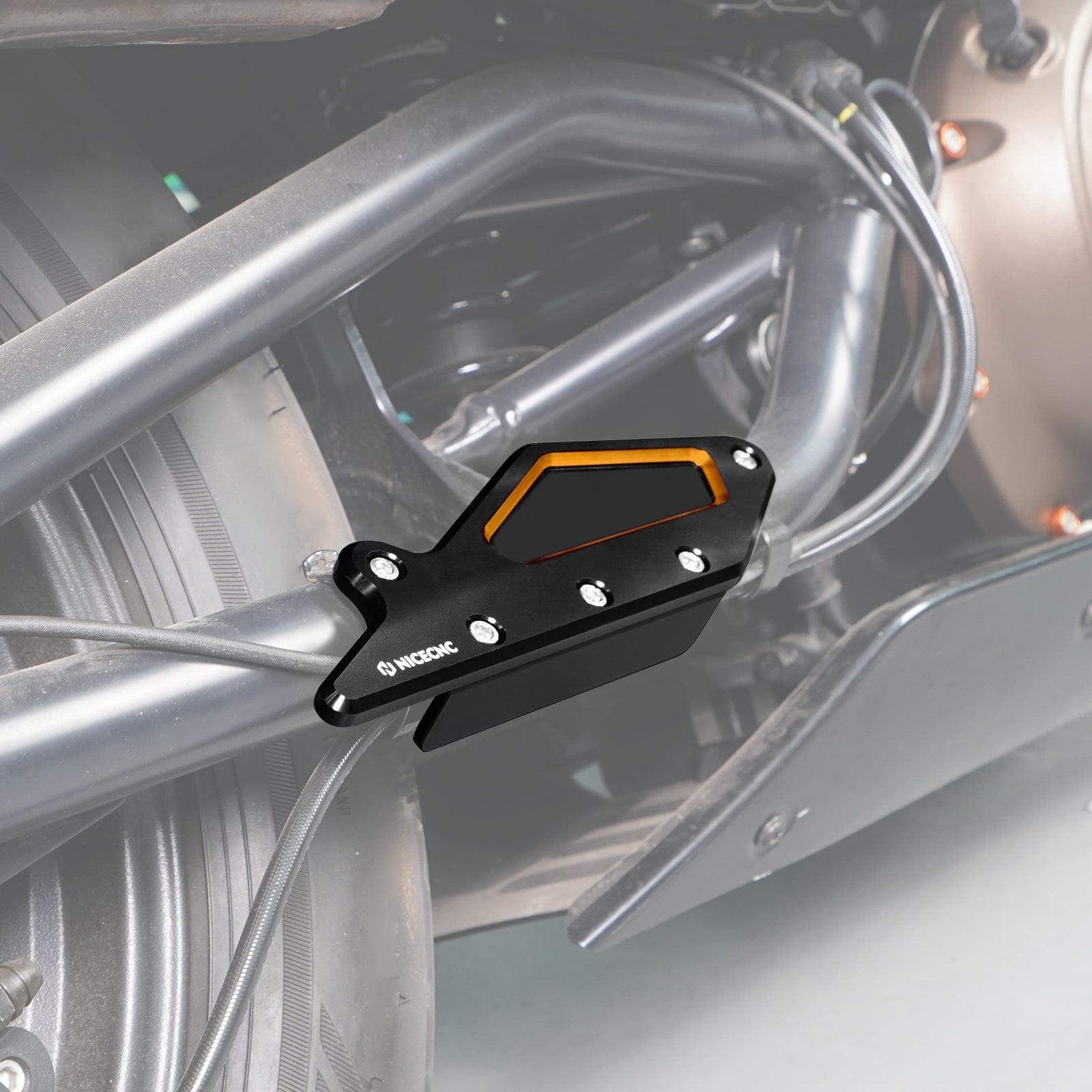Rear Swingarm Guard Swing Arm Protector For Harley Sportster S 1250 2021-2024
