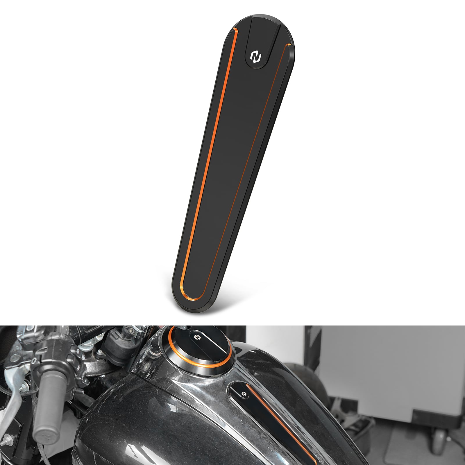 Gas Tank Dash Console Insert Cover For Harley Street Glide / Special FLHX FLHXS