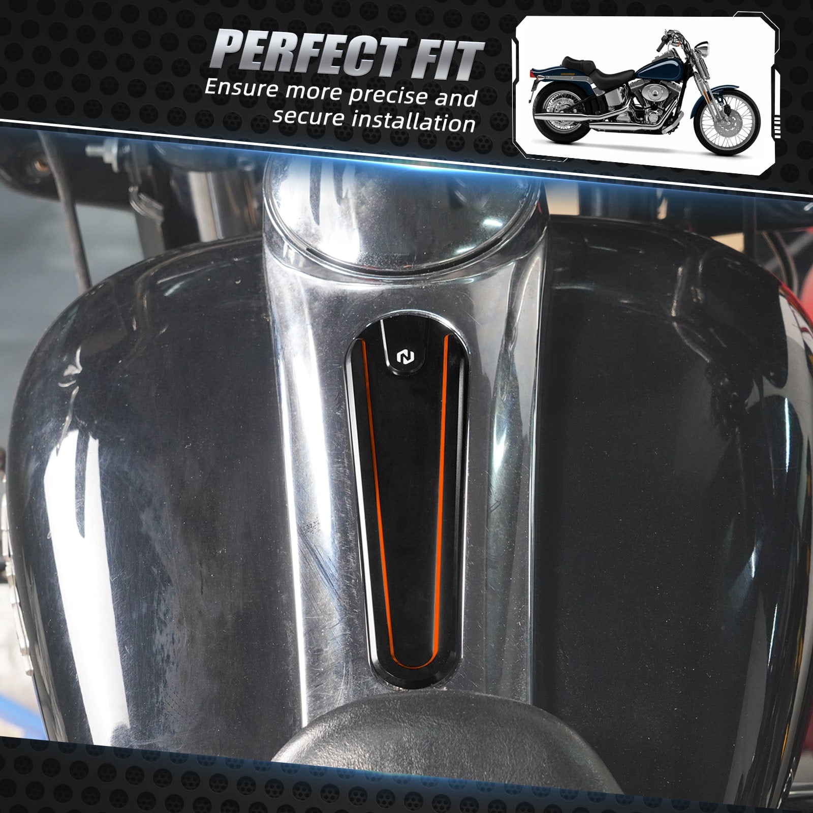 Gas Tank Dash Console Insert Cover For Harley Street Glide / Special FLHX FLHXS