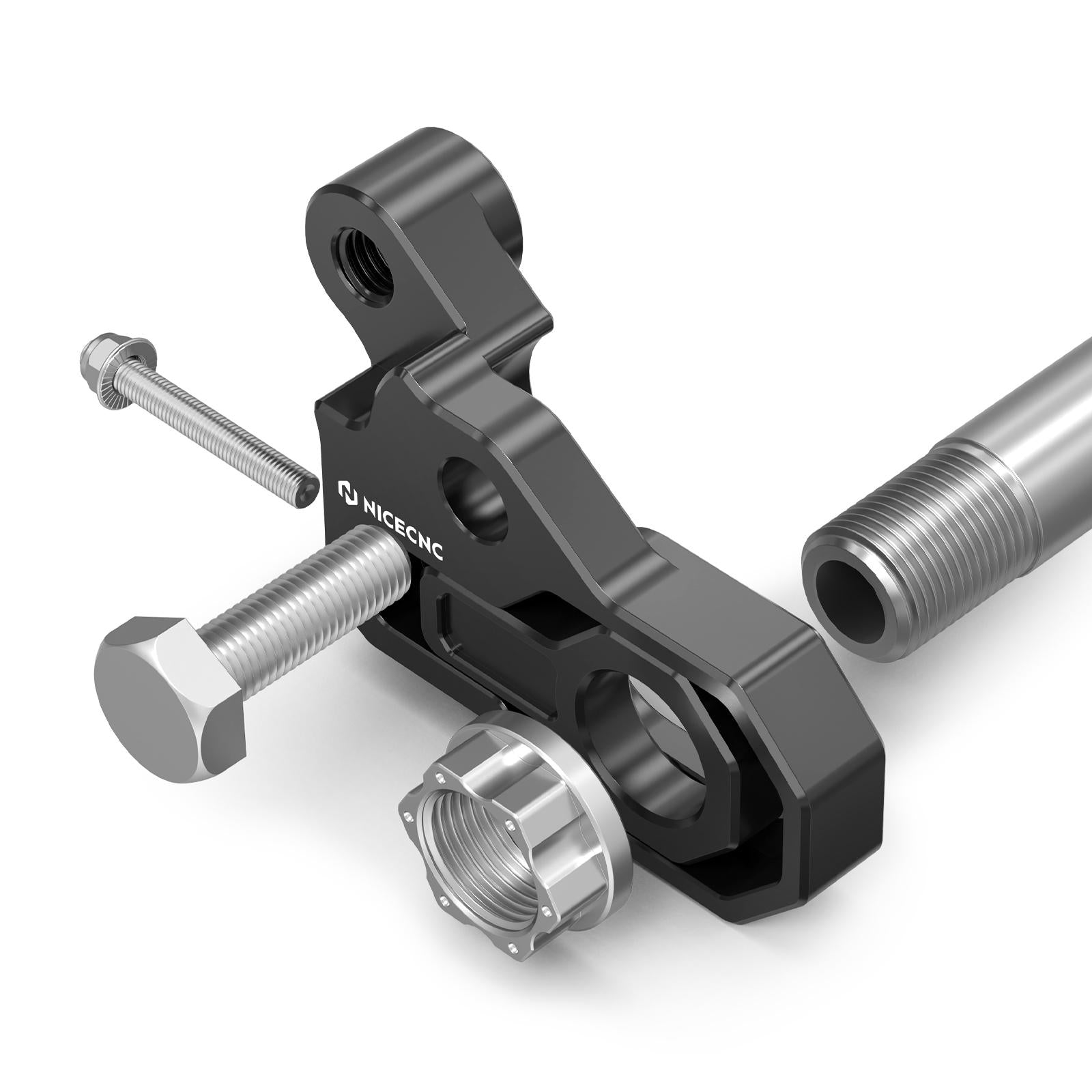 Rear Axle Adjuster Kit For Harley Touring Street Glide Road Glide 09-25