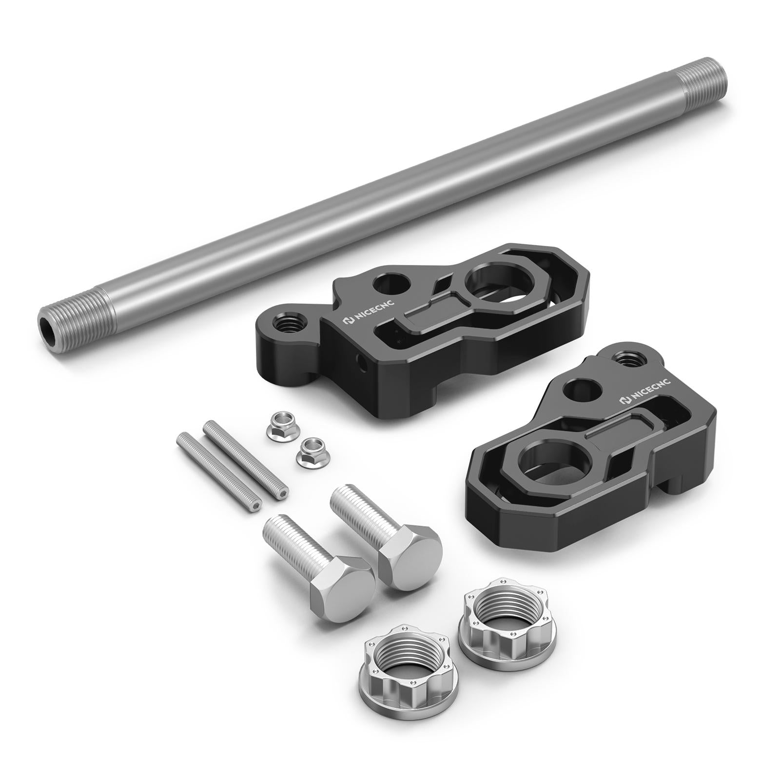 Rear Axle Adjuster Kit For Harley Touring Street Glide Road Glide 09-25