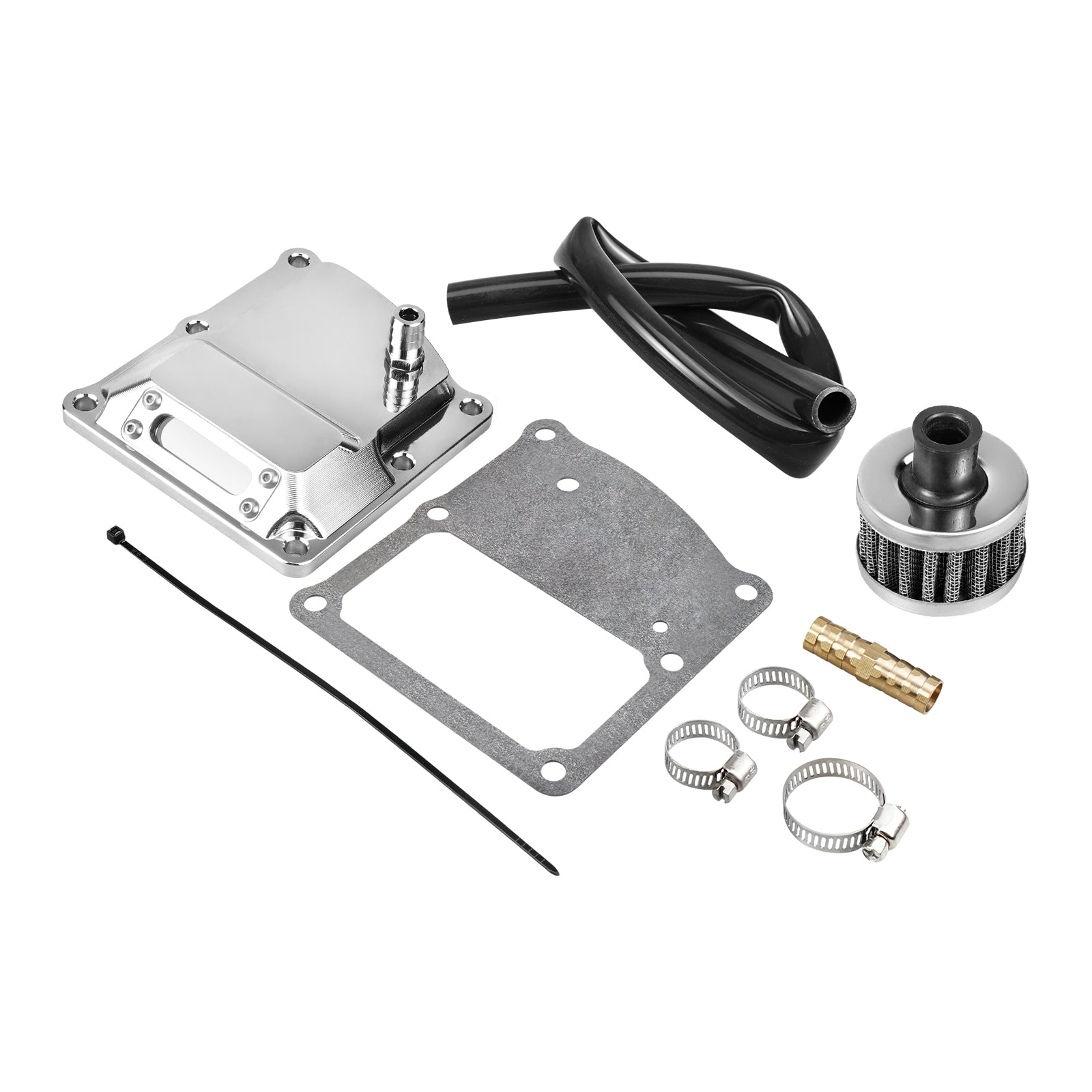 Transparent Vented Transmission Top Cover For Harley-Davidson M8 Engine 2017-2024