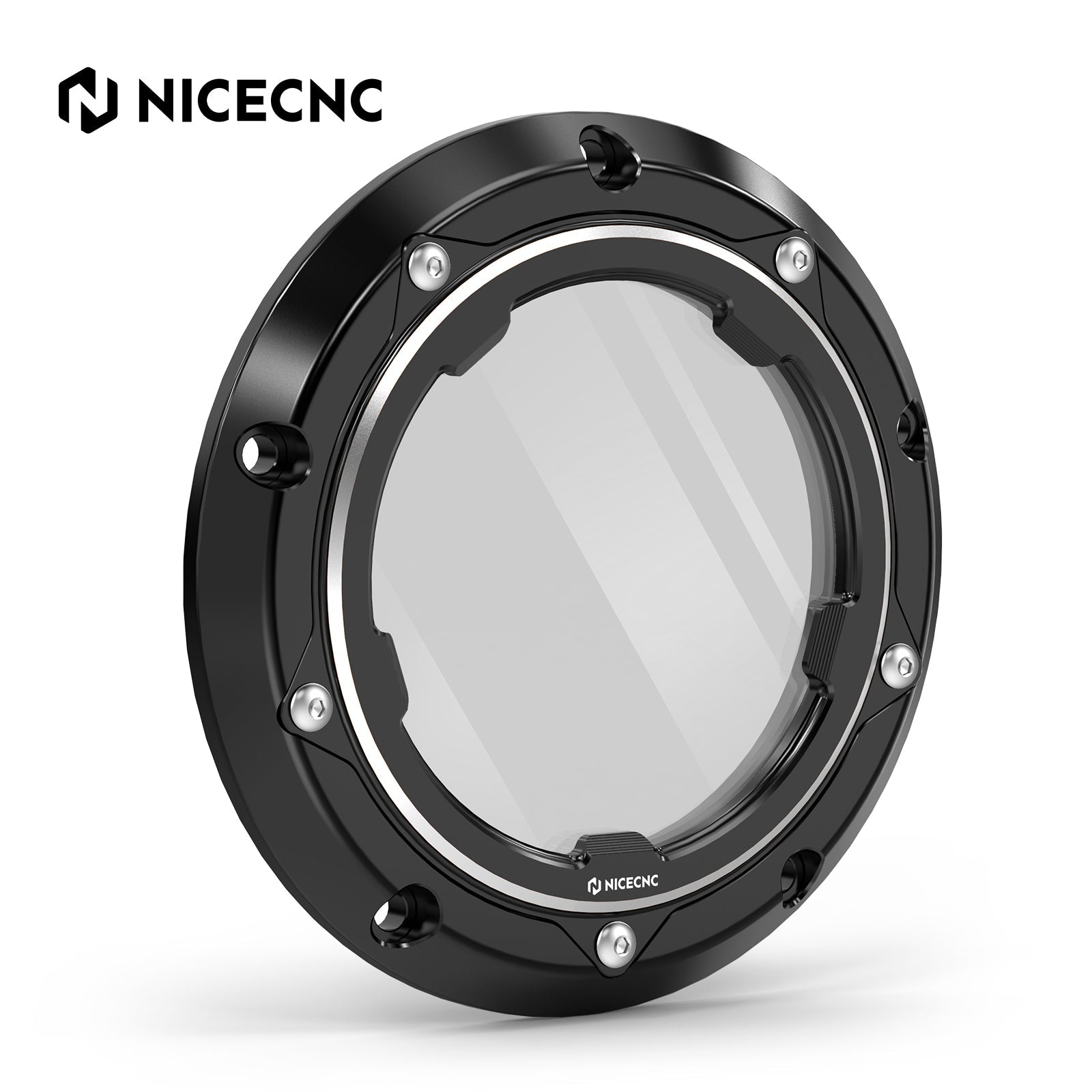 Transparent V Twin Cam Derby Clutch Cover For Harley Road King 99-14 Street Glide 06-15