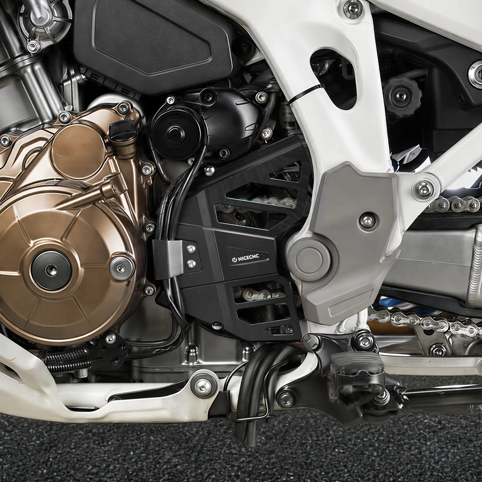 Front Sprocket Cover + Frame Guards For Honda Africa Twin CRF 1100L 20-26