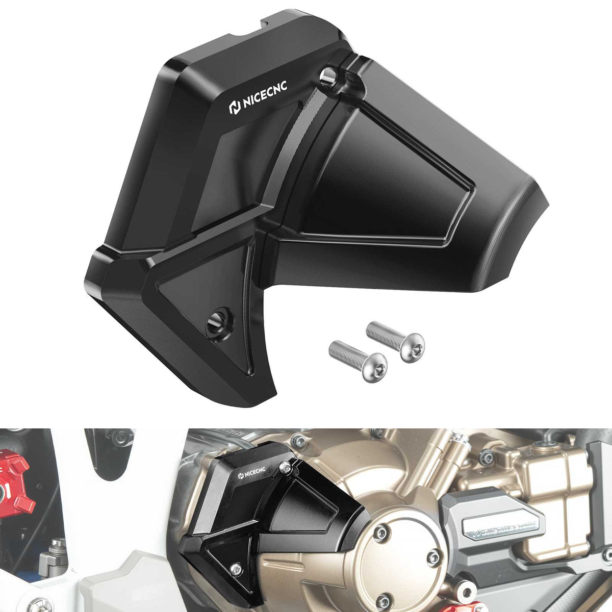 Aluminum Clutch Sensor Cover for Honda Africa Twin CRF1000L CRF1100L DCT 2016-2026