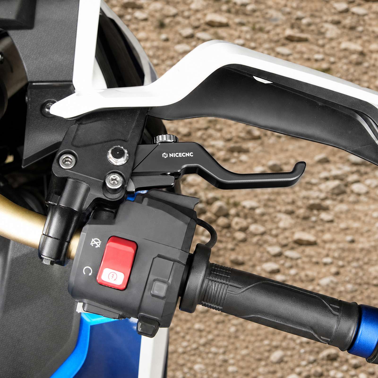 Shorty Front Brake Lever with Adjustable Reach for Honda Africa Twin 2020-2026