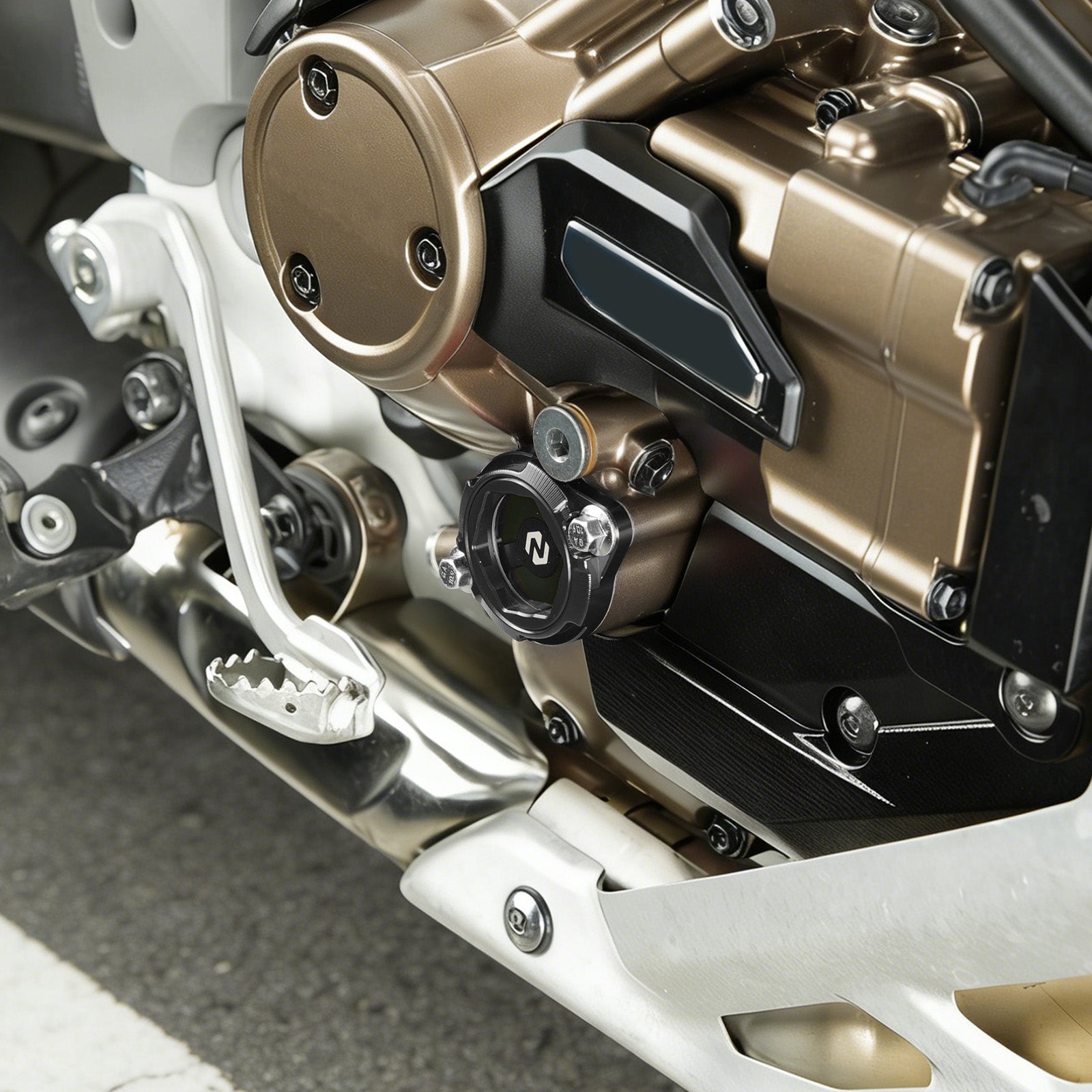 Transparent Oil Filter Cover For Honda CRF 1000L 1100L Africa Twin ADV Sports