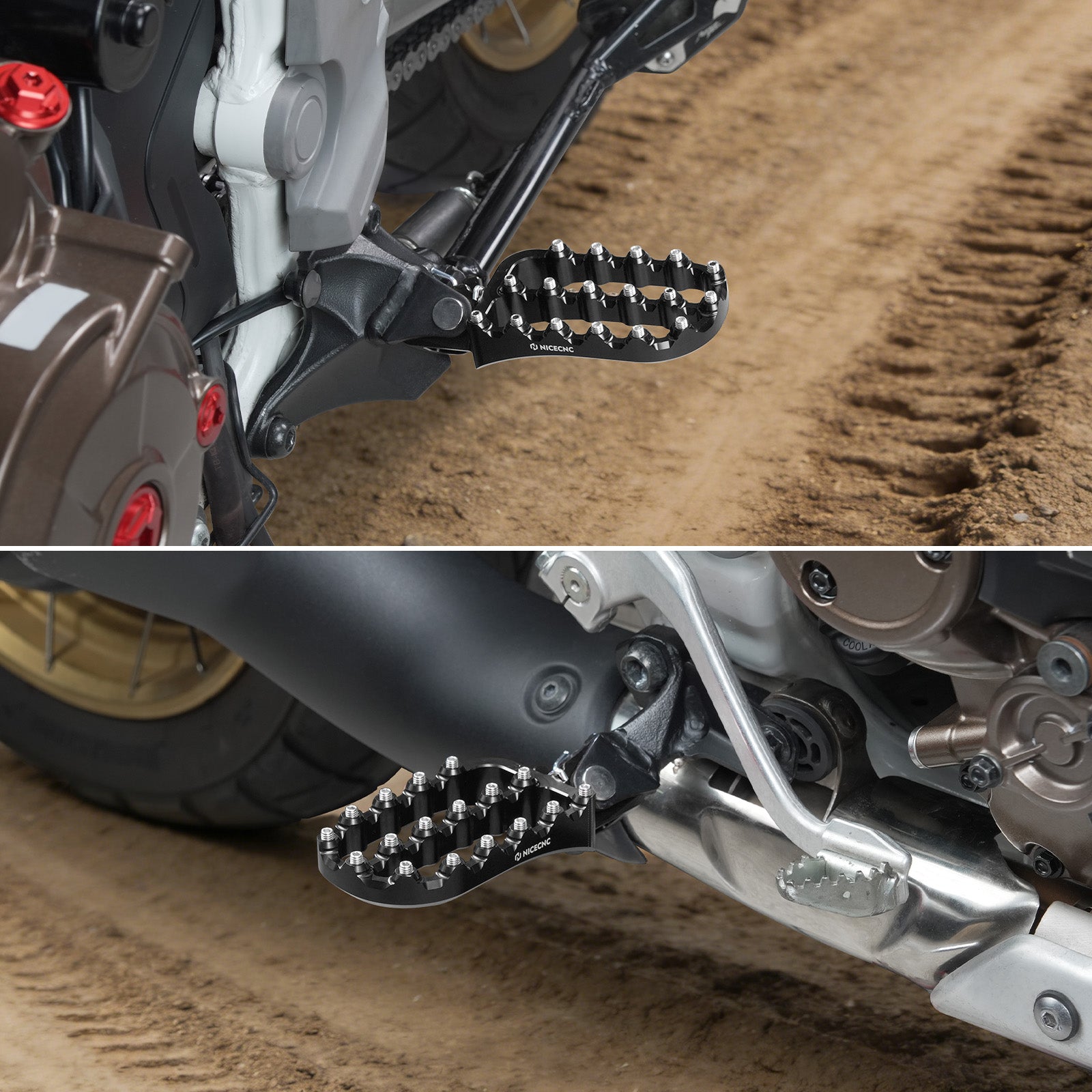 Forged Enlarged Foot Pegs For Honda CRF1100L Africa Twin ADV Sports 2020-2026
