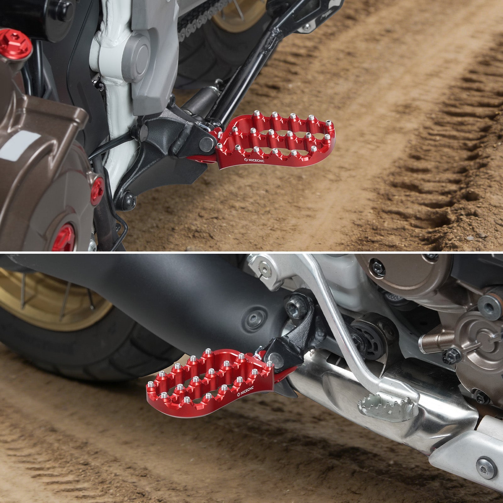 Forged Enlarged Foot Pegs For Honda CRF1100L Africa Twin ADV Sports 2020-2026