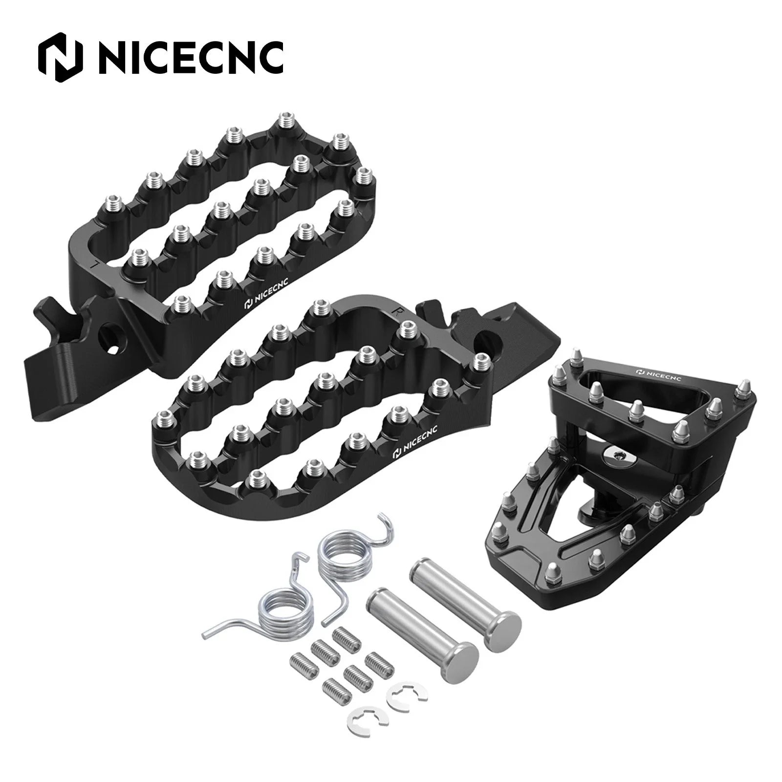 Enlarged Footpegs & Dual Control Brake Pedal Extender For Honda CRF1100L Africa Twin