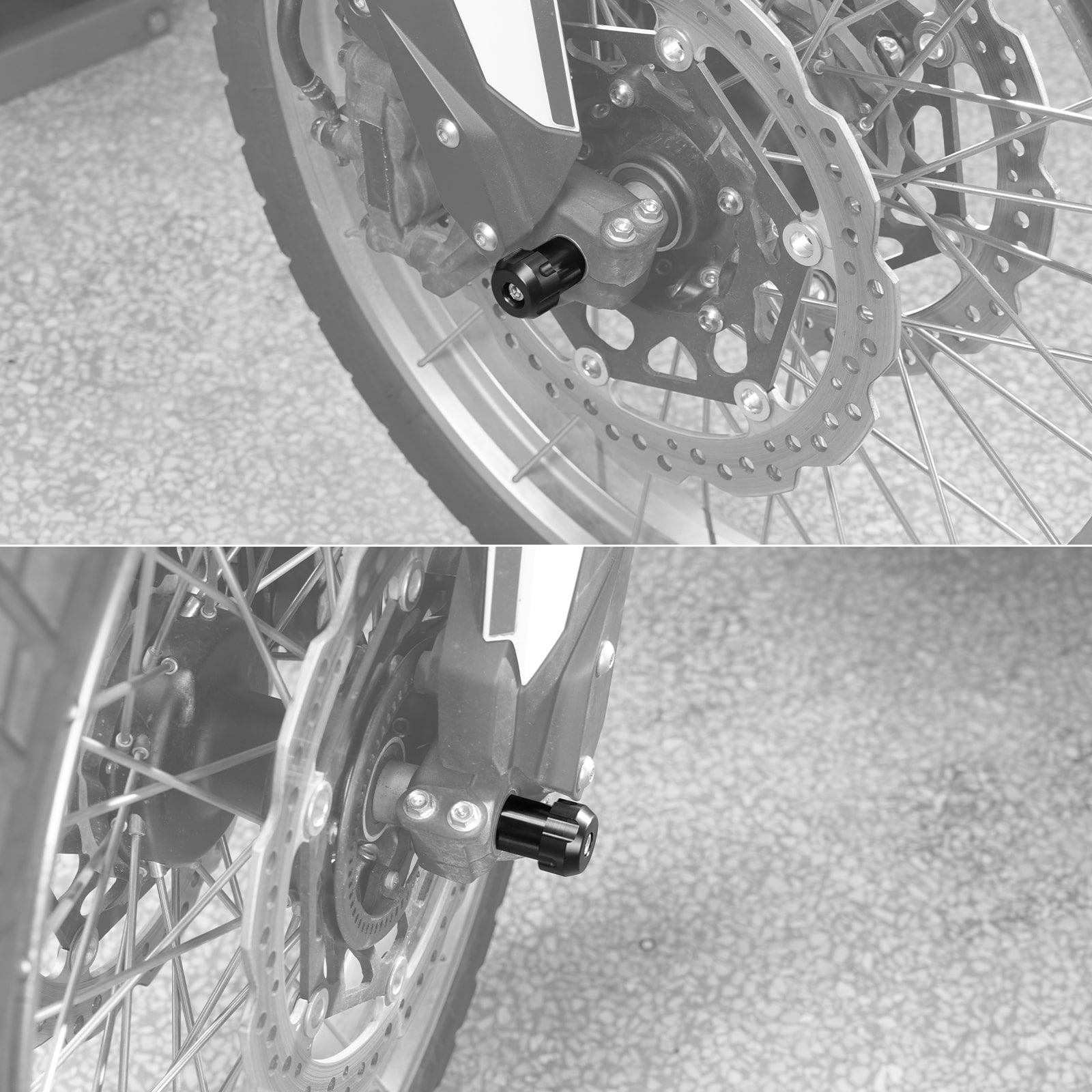 Front Wheel Slider Crash Protector Guard For Honda CRF 1100L Africa Twin