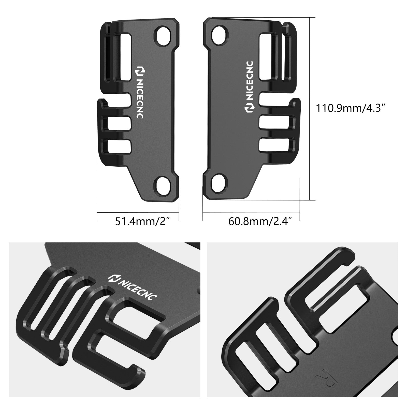 Tie Down Brackets Luggage Side Bag Holder For Honda CRF1100L Africa Twin ADV Sports
