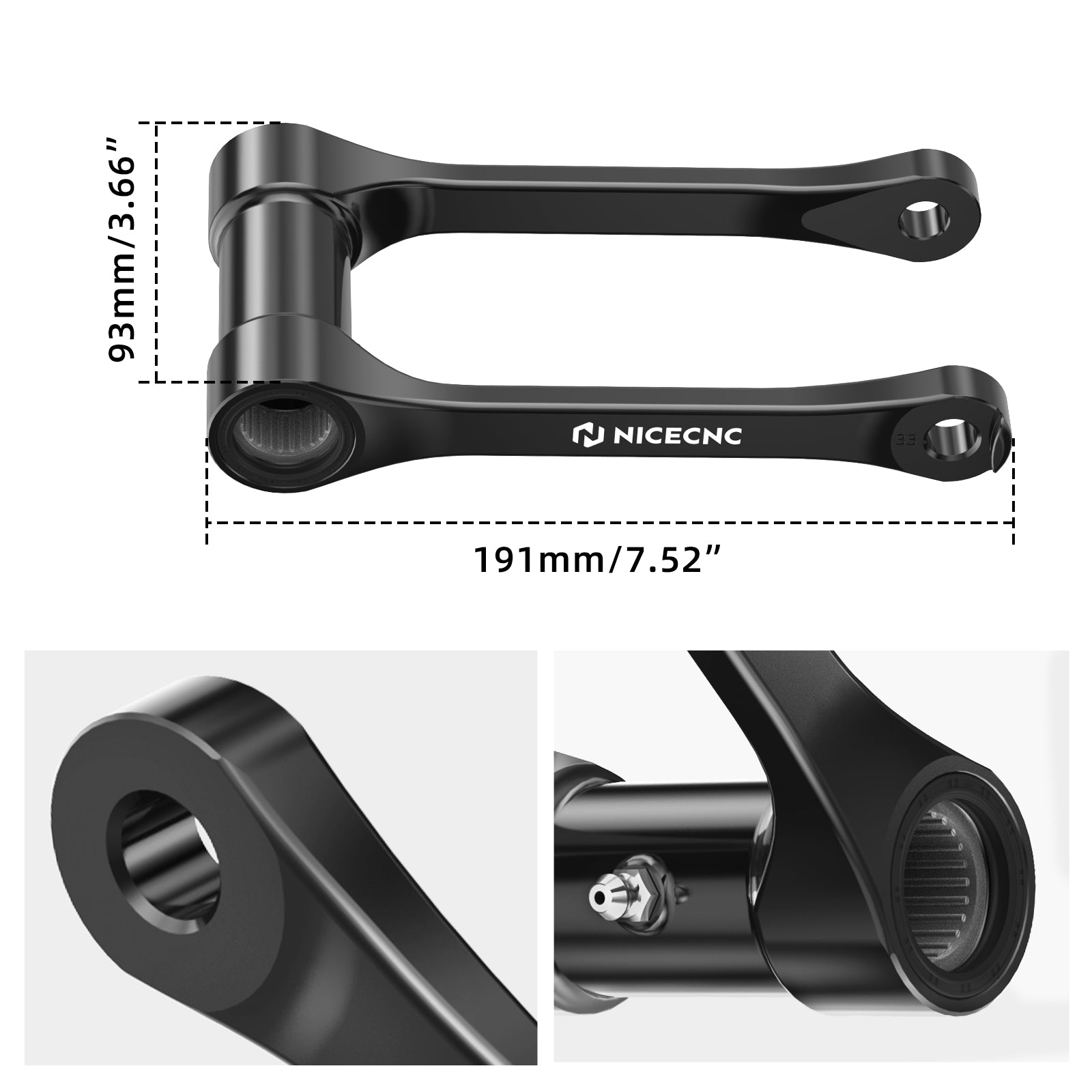 1.5" Lowering Link with Grease Port for Honda CRF250R/CRF450R 2025-2026