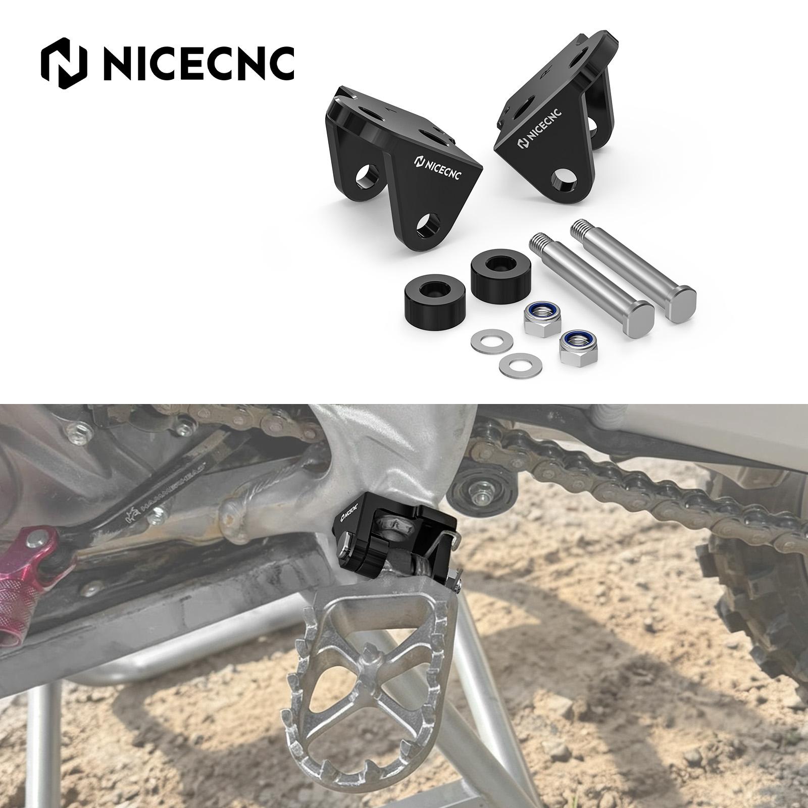 9.5mm Lowering Foot Peg Brackets for Honda CRF250R CRF450R