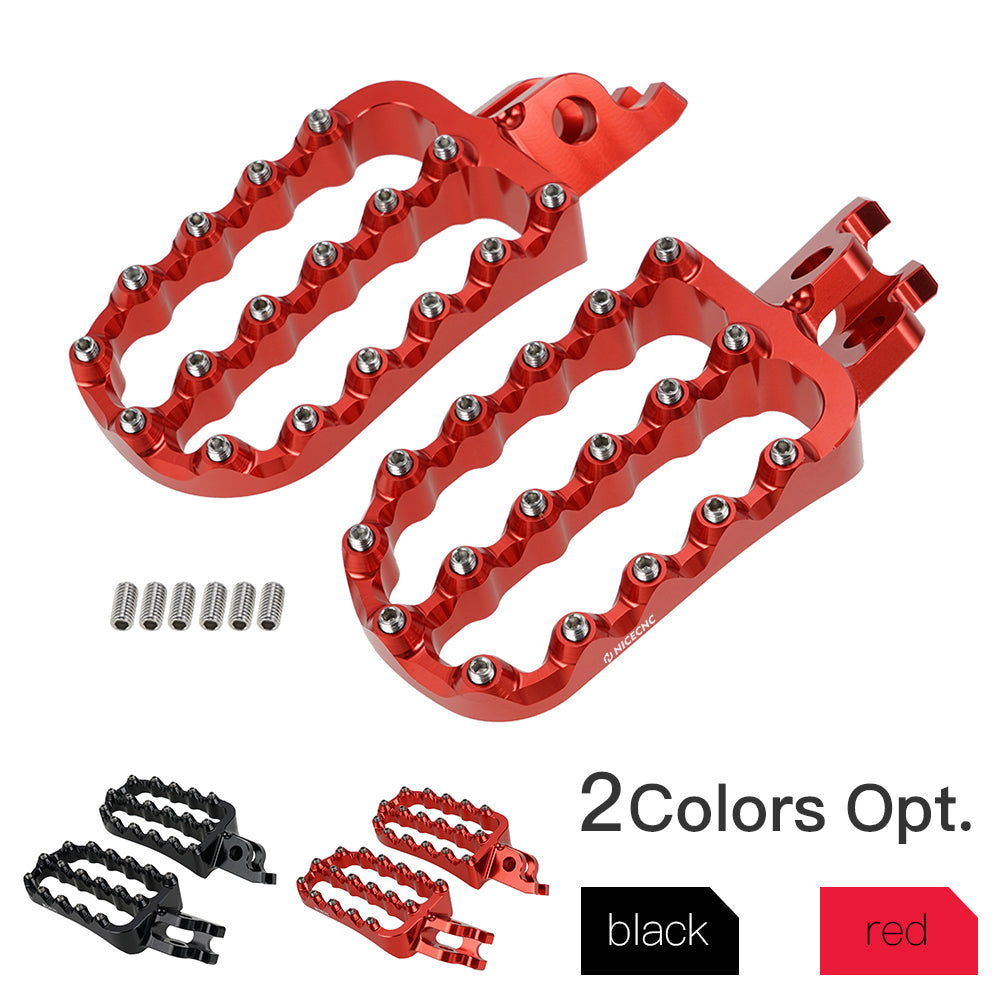 Wide Enlarged Foot Pegs Pedals Set For Honda CRF250RX / L  CRF450L / RX  CRF1000L
