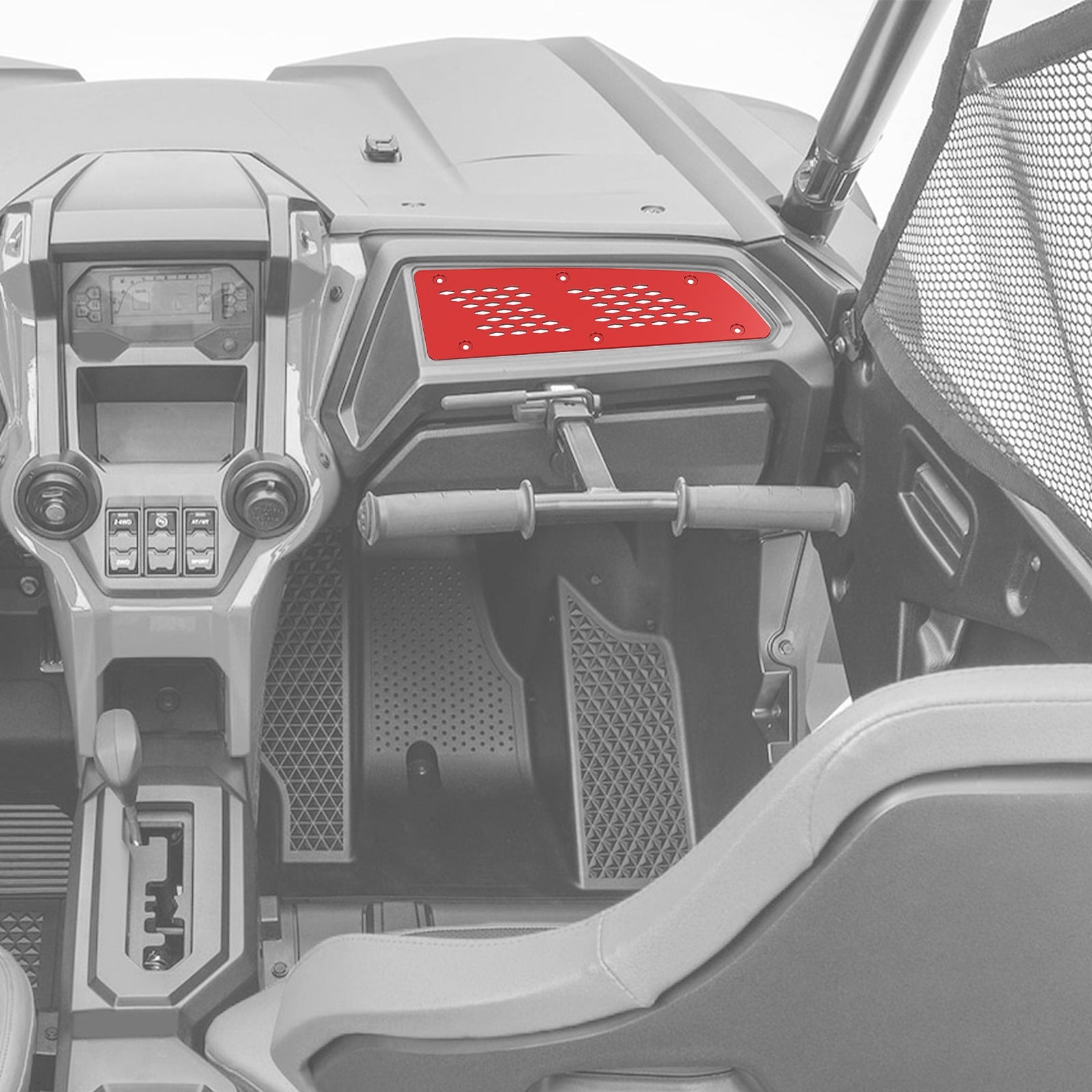 UTV SXS Switch Dash Accessory Cover Plate Panel For Honda Talon 1000 R / X / X-4