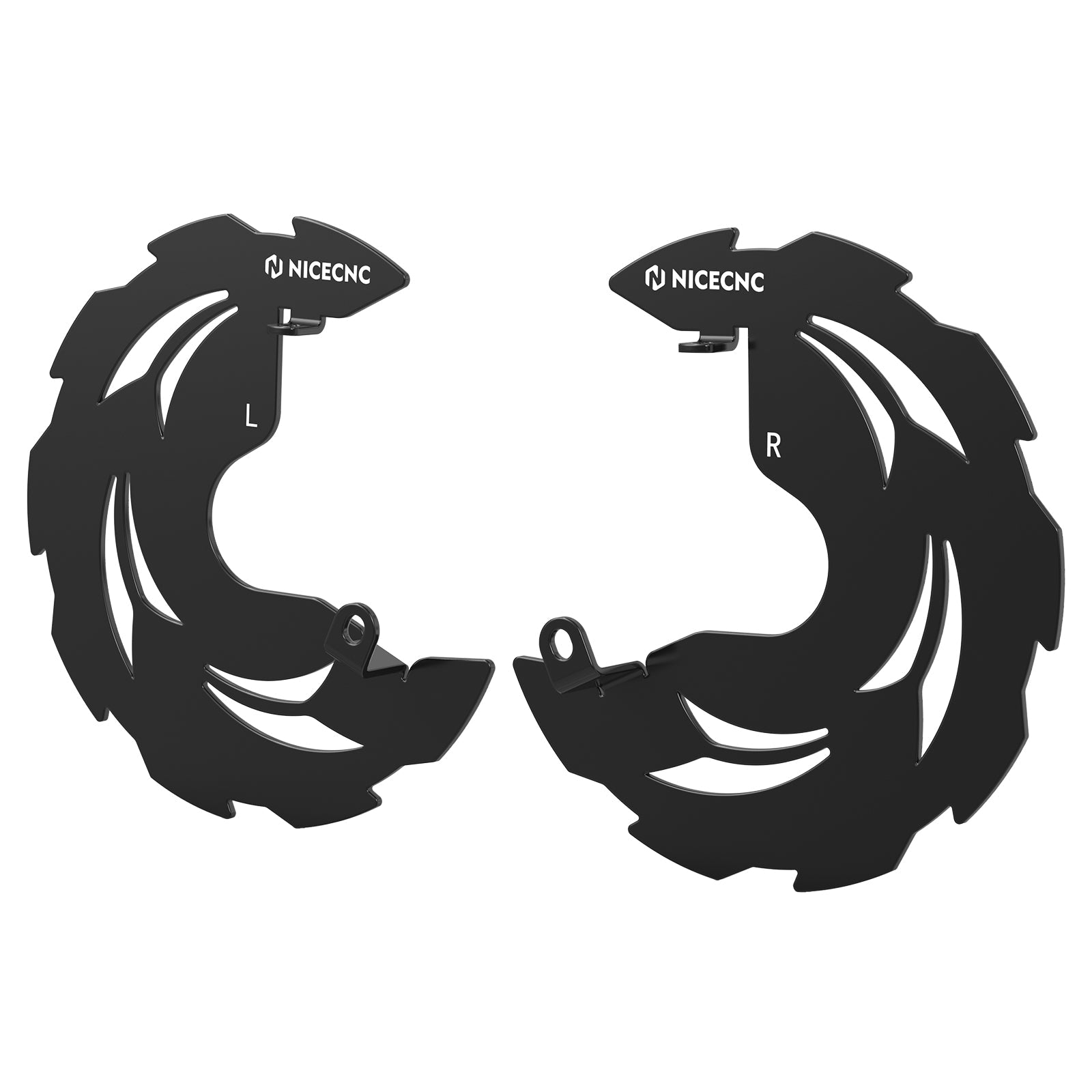 ATV Front Brake Disc Rotor Rock Guards Kit For Honda TRX 450 R / ER 2006-2014
