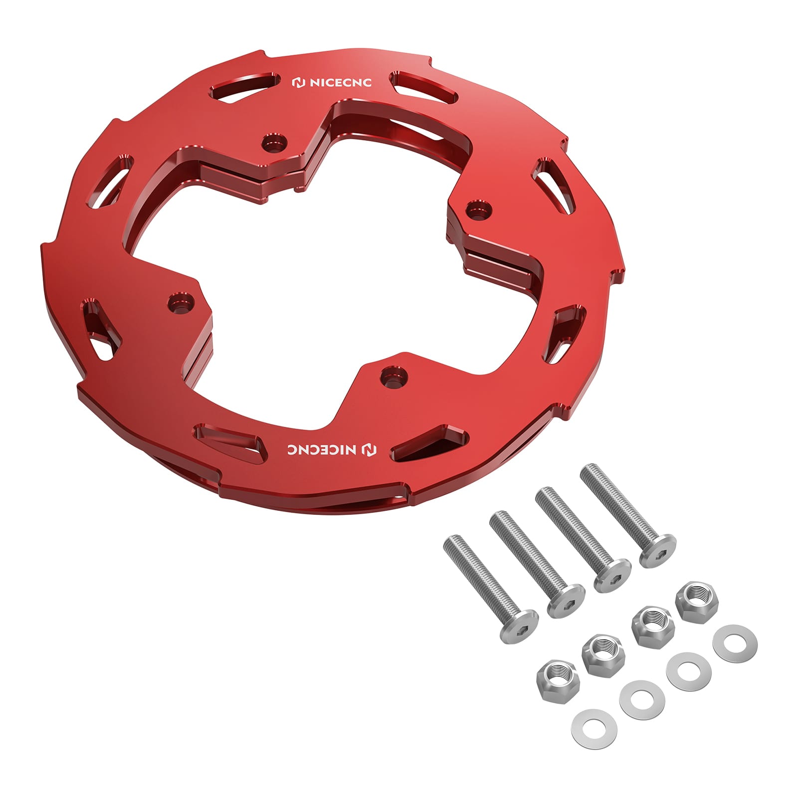 ATV Rear Wheel Dual Sprocket Chain Guards Protector For Honda TRX 450 R / ER