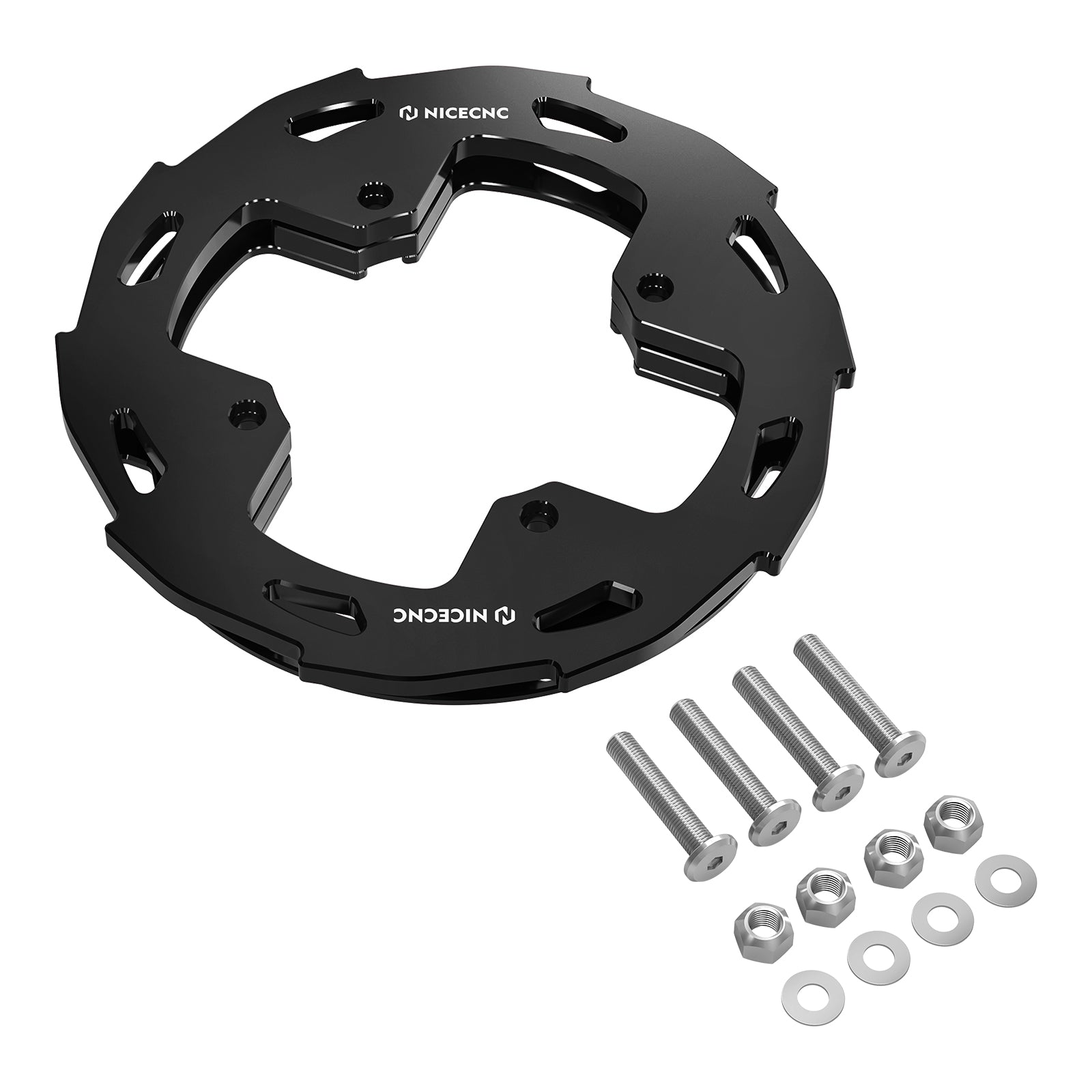 ATV Rear Wheel Dual Sprocket Chain Guards Protector For Honda TRX 450 R / ER