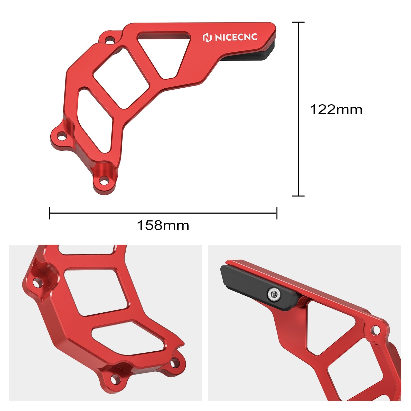 ATV Engine Chain Front Sprocket Cover Case Saver For Honda TRX450R / ER