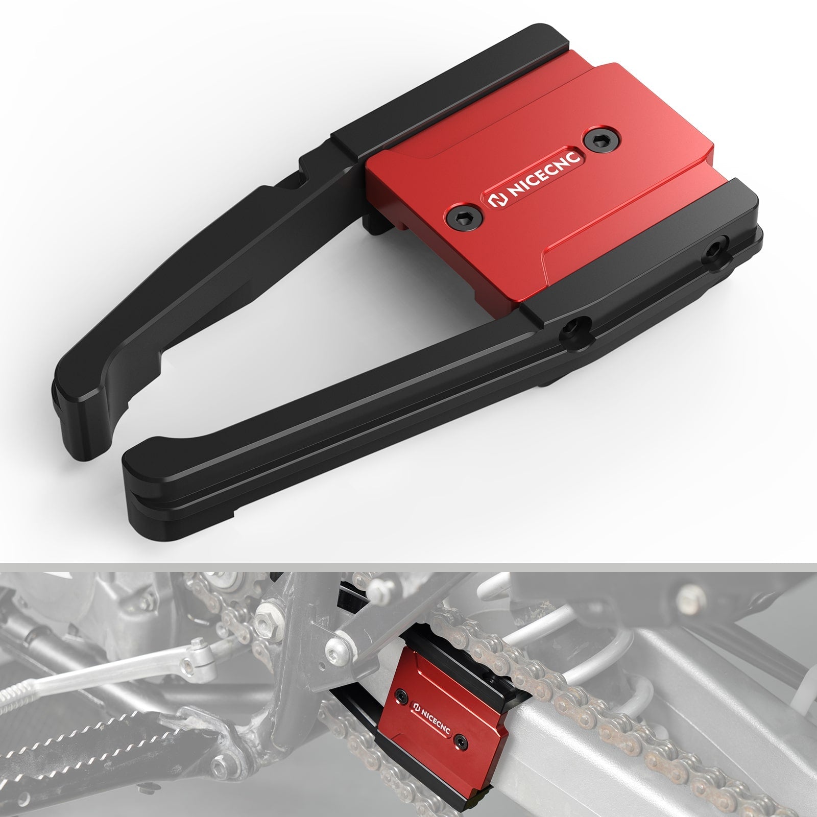ATV Swingarm Chain Buffer Guide Slider For Honda TRX 450 R / ER 2006-2014