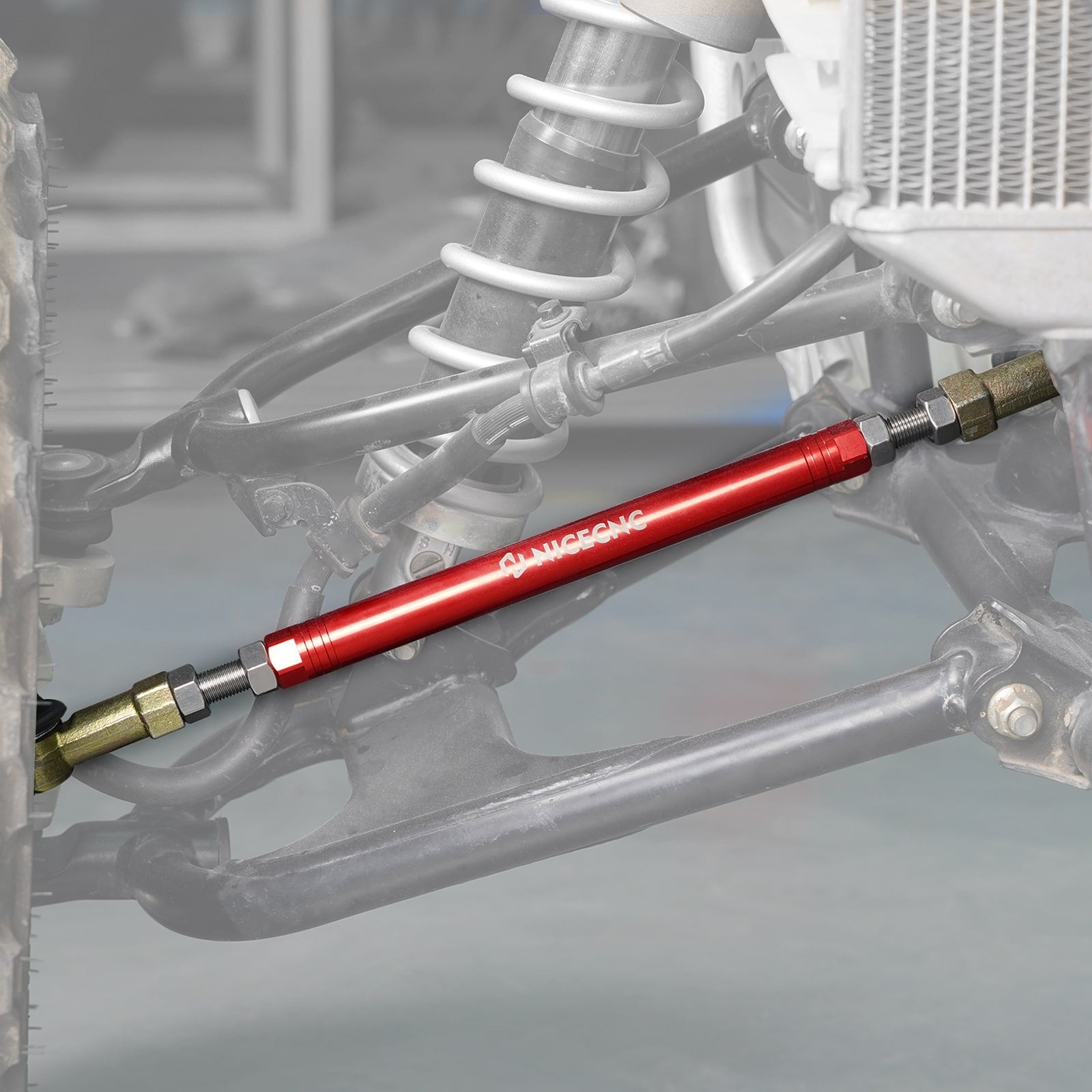 ATV Steering Tierods w/Tie Rod Ball Joints Ends Kit For Honda TRX 450 R / ER