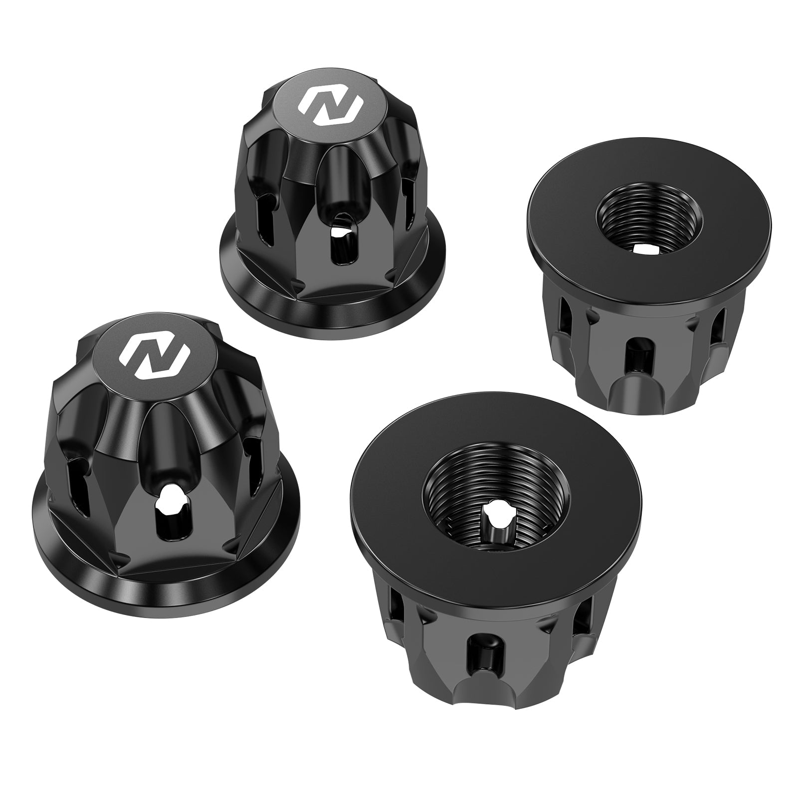 Front + Rear Wheel Axle Nuts Kit For Honda TRX450 R / ER TRX 400X 300X 250X
