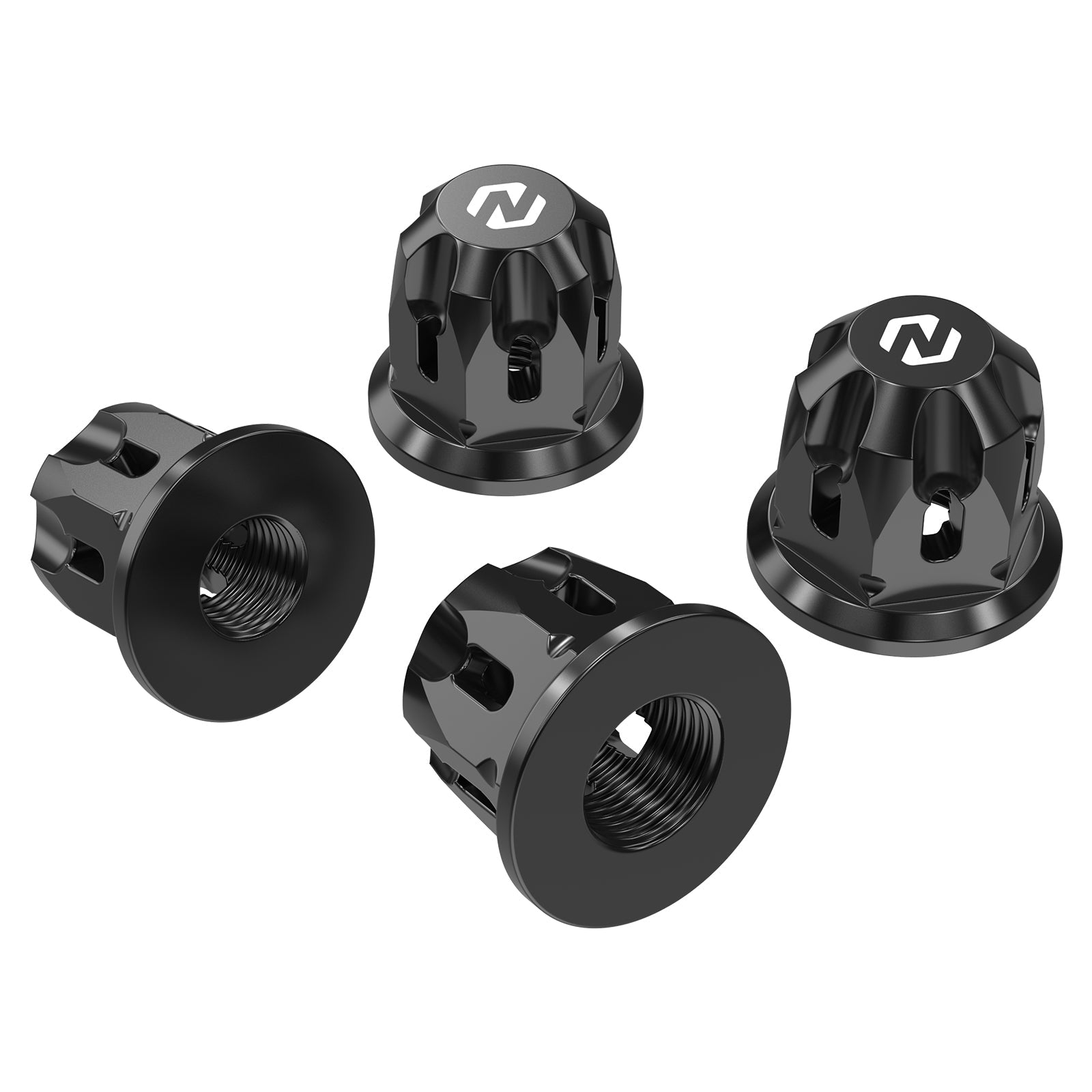 Front + Rear Wheel Axle Nuts Kit For Honda TRX450 R / ER TRX 400X 300X 250X
