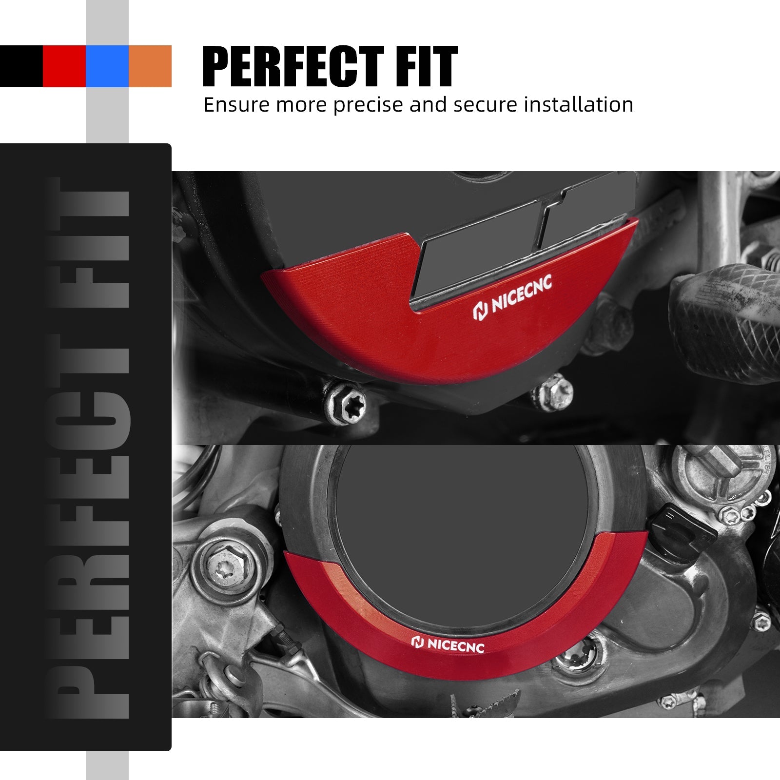 Engine Clutch Cover + Ignition Guard Kit For KTM 690 Enduro SMC R 2008-2025