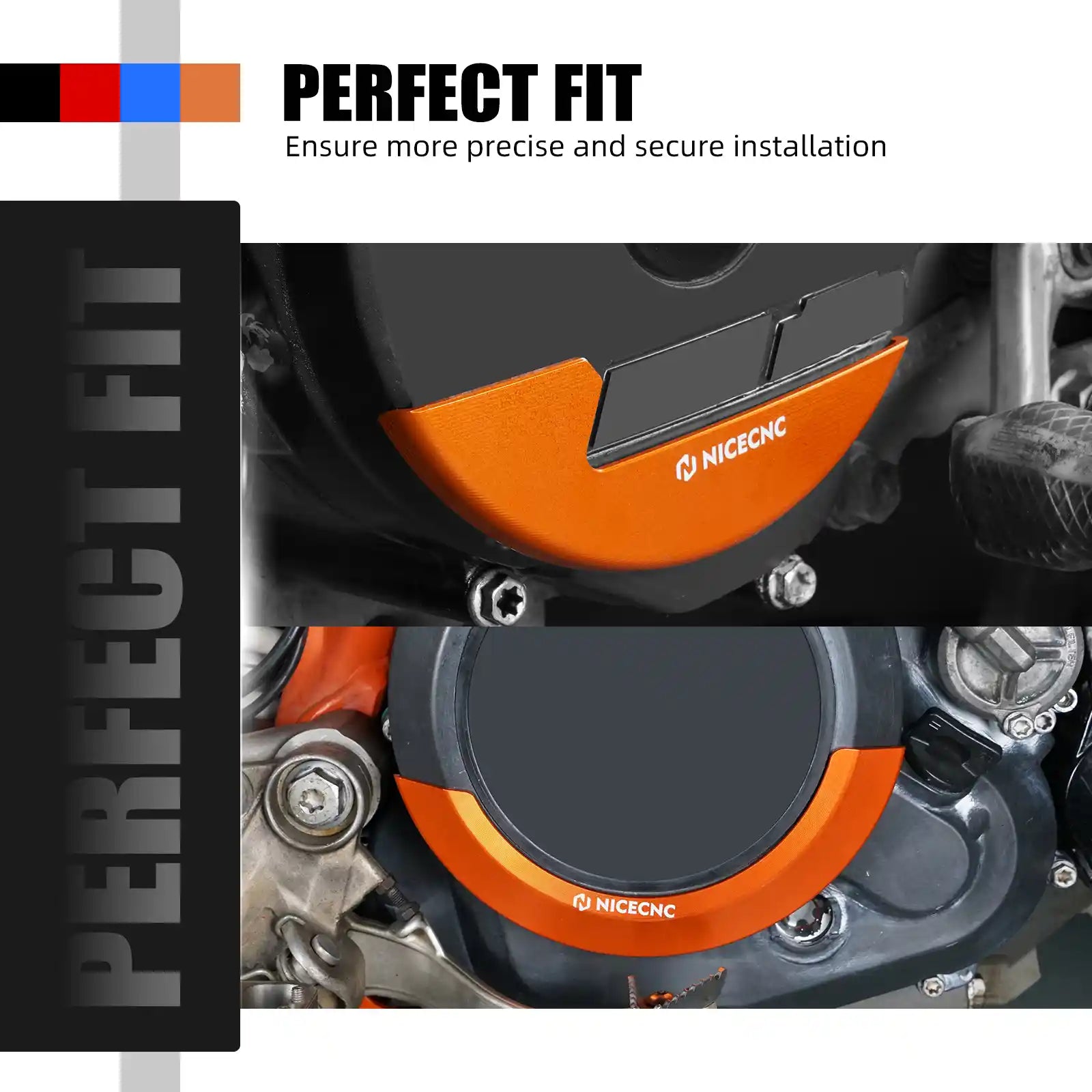 Engine Clutch Cover + Ignition Guard Kit For GasGas SM ES 700 2022-2025