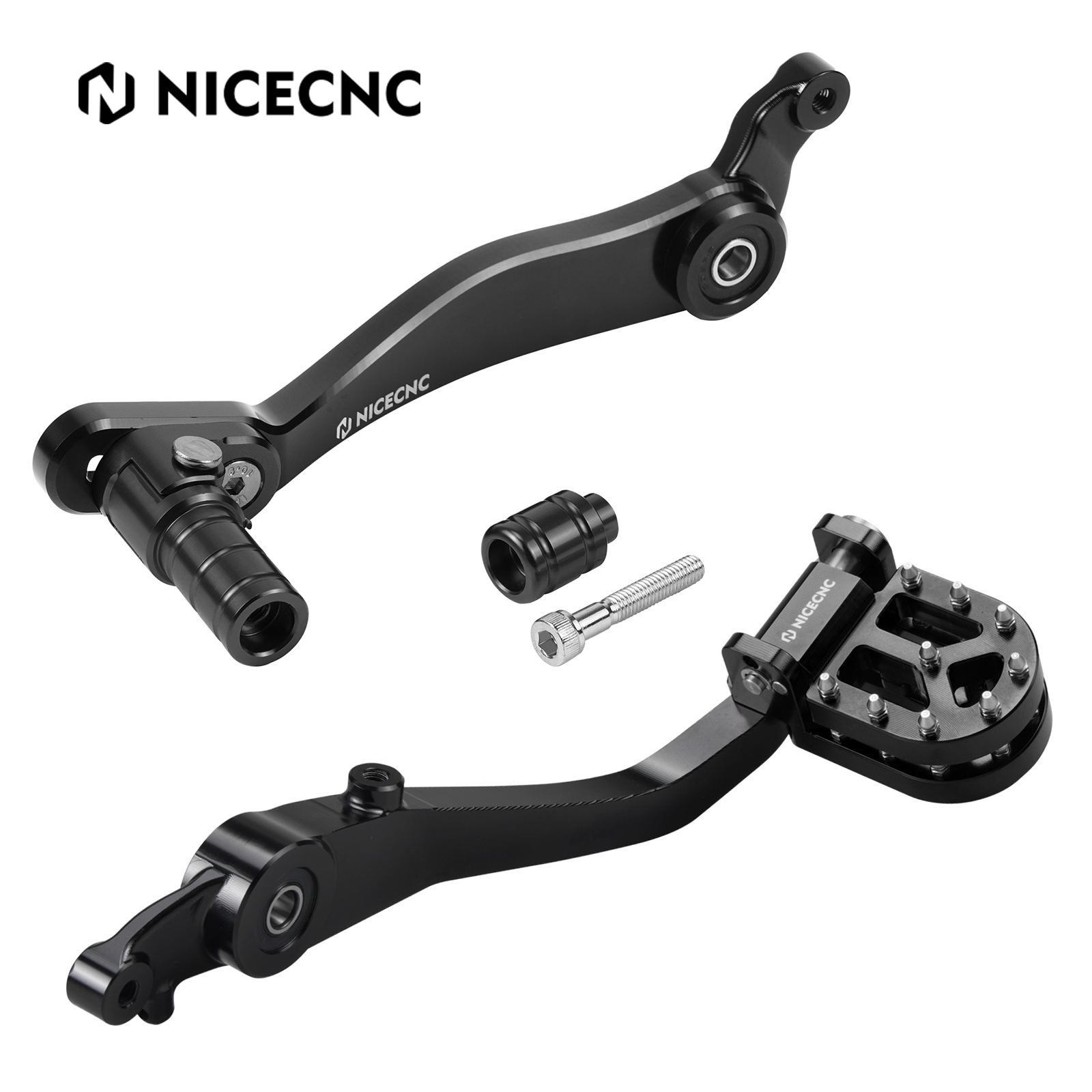 Adjustable Shift Lever + Rear Brake Pedal Lever For Husqvarna Norden 901 2022-2025