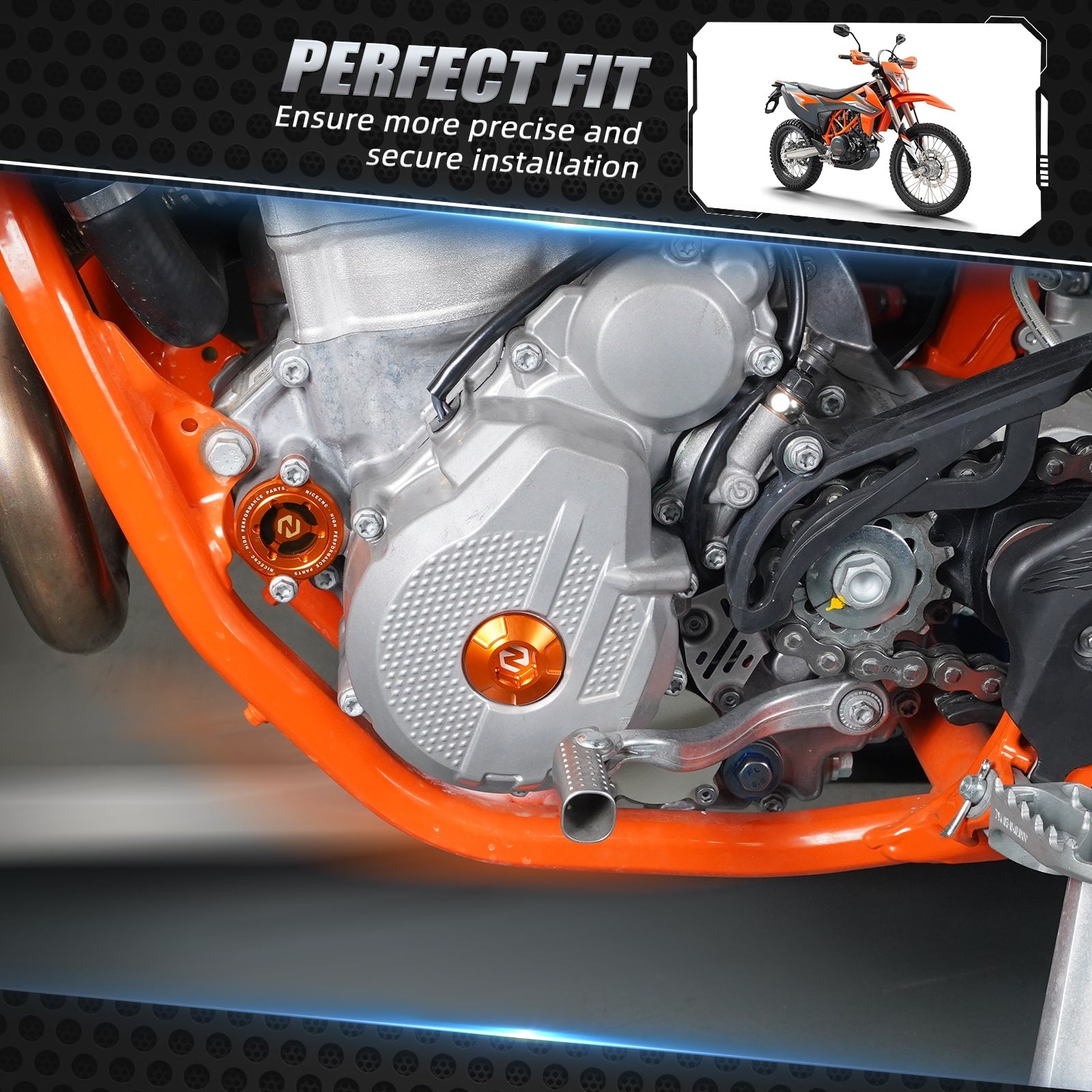 Engine Ignition Cover For KTM 250-350 SX-F XC-F 690 Enduro R 790 890 Adventure R