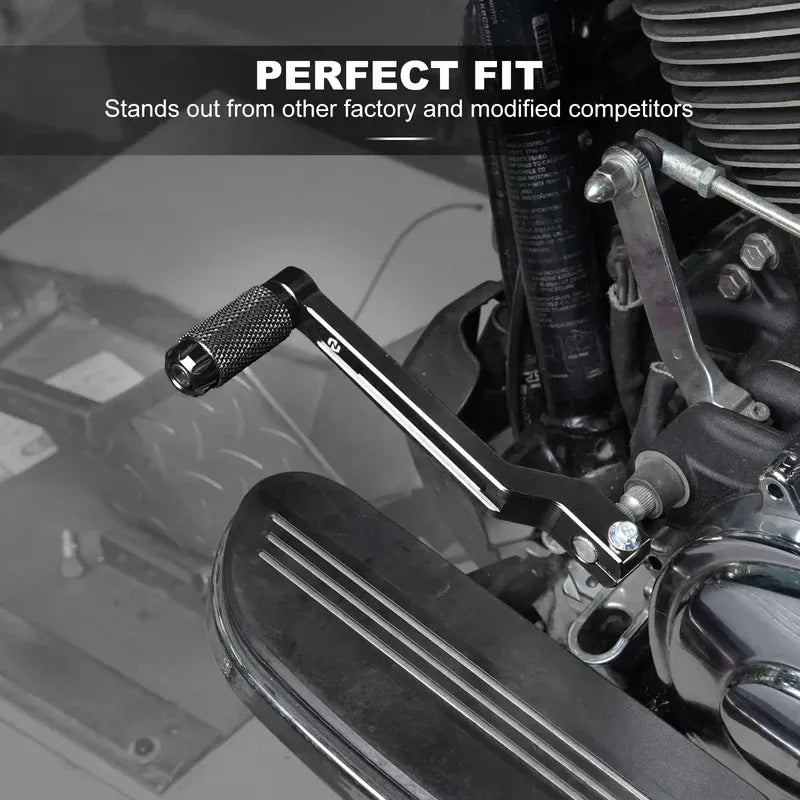 Rear Brake Pedal + Heel Toe Shifter Levers For Harley Road King Street Glide Ultra Limited