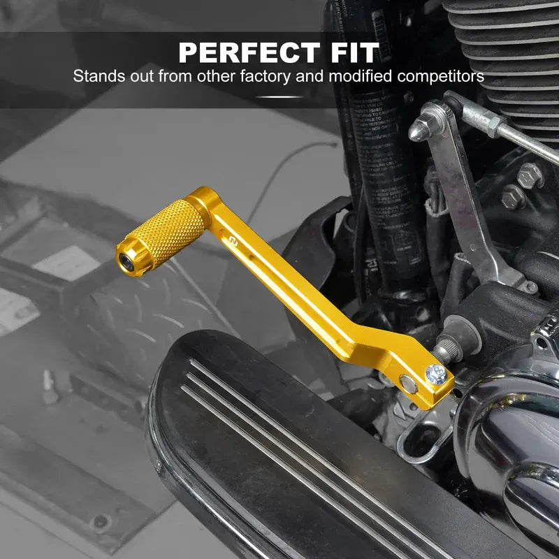 Rear Brake Pedal + Heel Toe Shifter Levers For Harley Road King Street Glide Ultra Limited