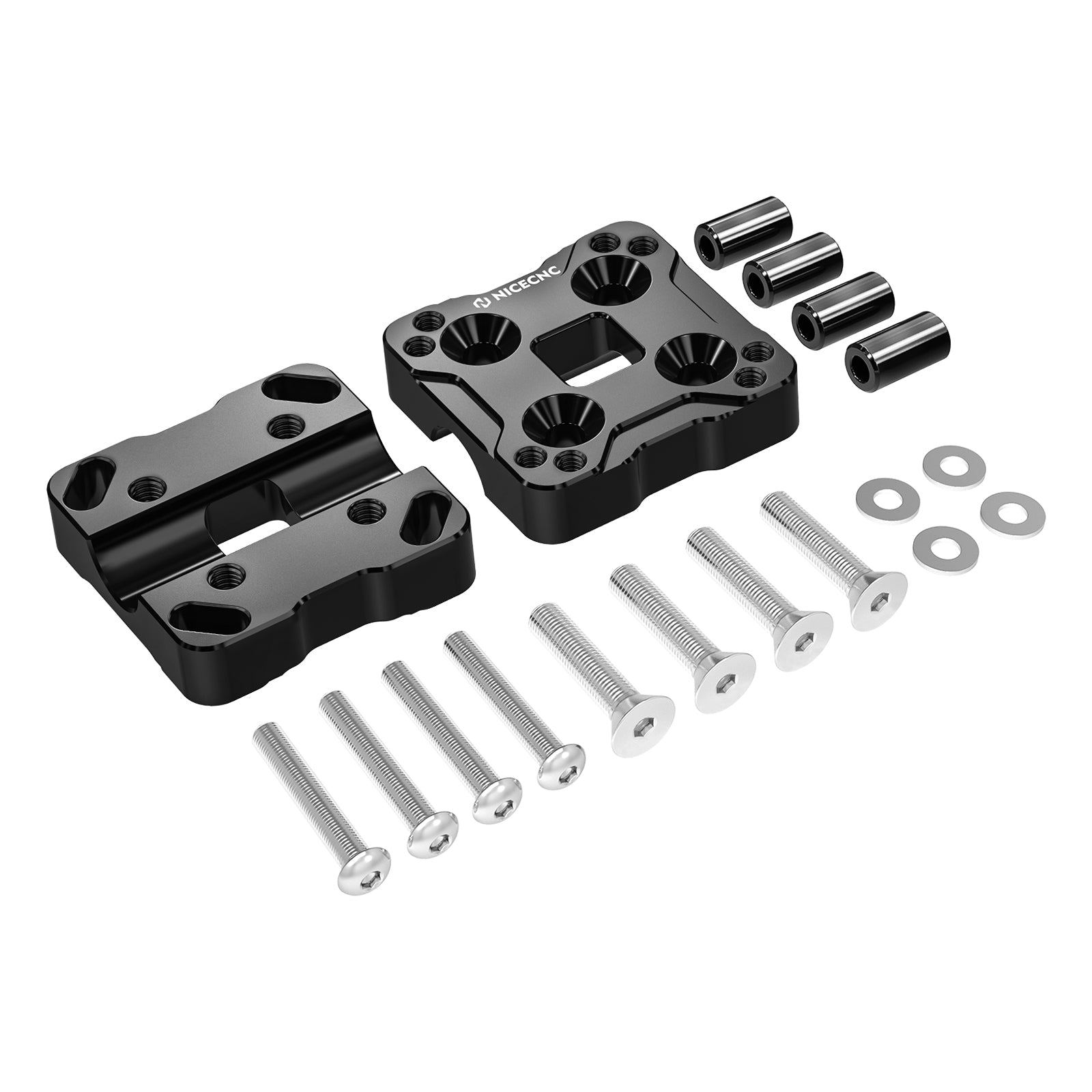 Support de téléphone GPS pour guidon 14mm, fixation AMPS, collier de serrage pour Kawasaki KLR650