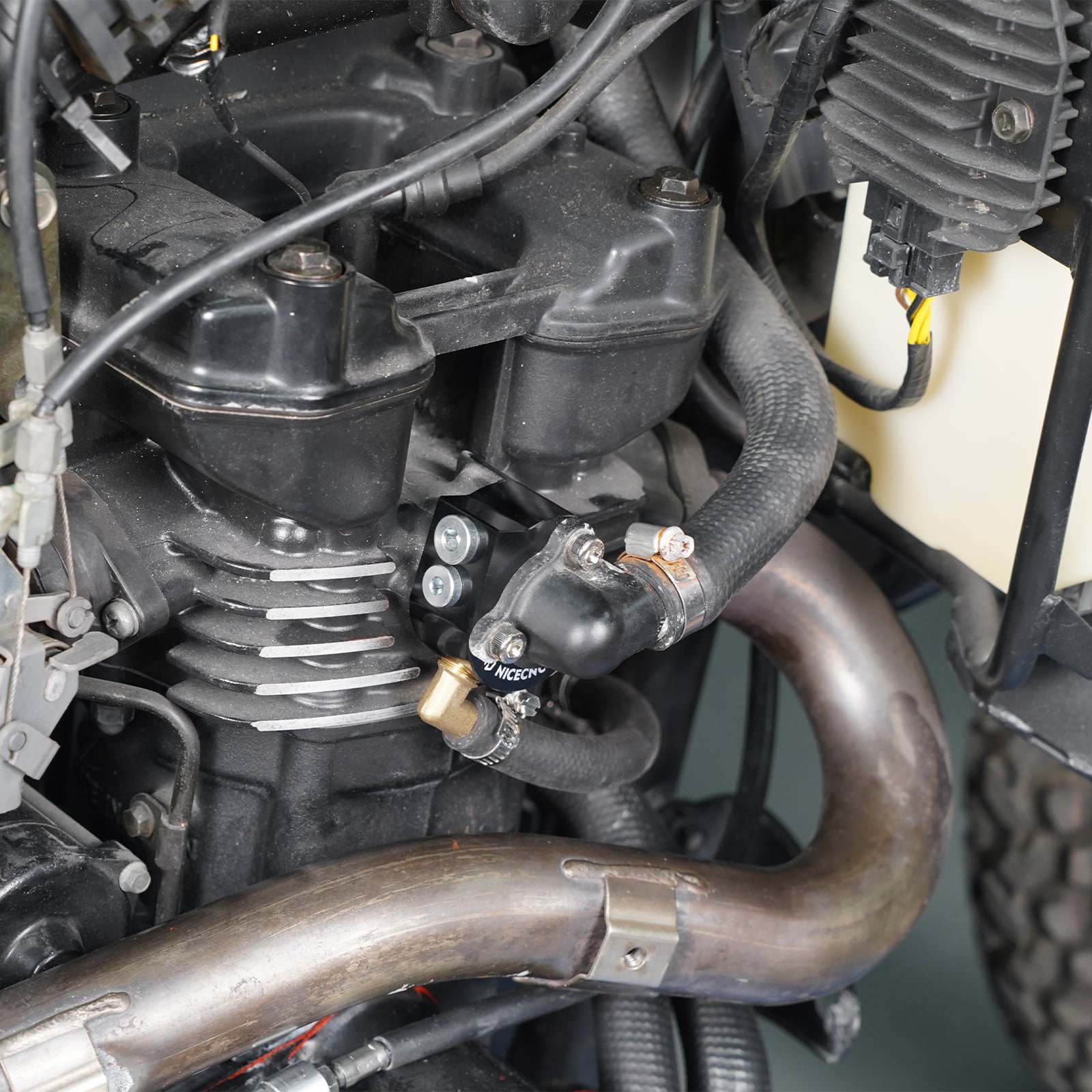 Cooling System Modification Thermostat Kit For Kawasaki KLR650 1987-2024
