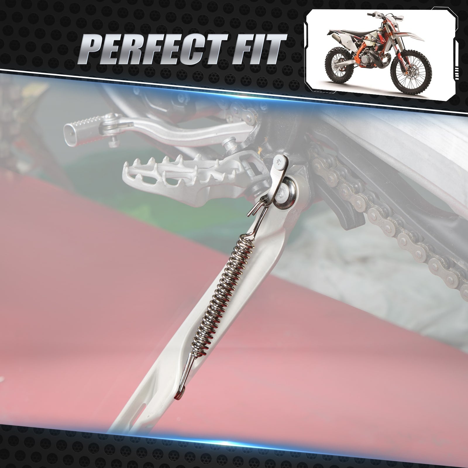 Kickstand Side Stand Springs Kit for KTM Husqvarna 125-450 XC XCF TX FX 2023-2024 Gas Gas