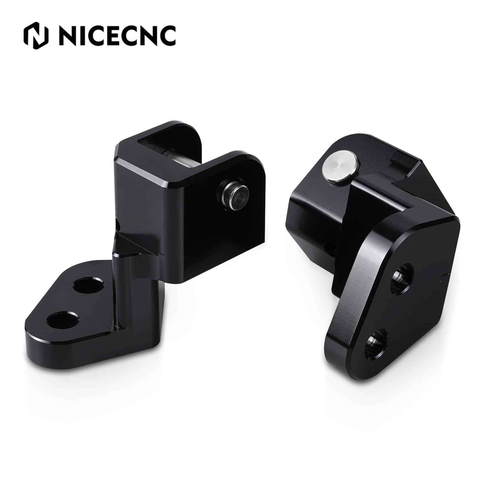 Footpeg Footrest Lowering Mounts Drop Brackets For Kawasaki KLR650 1987-2018