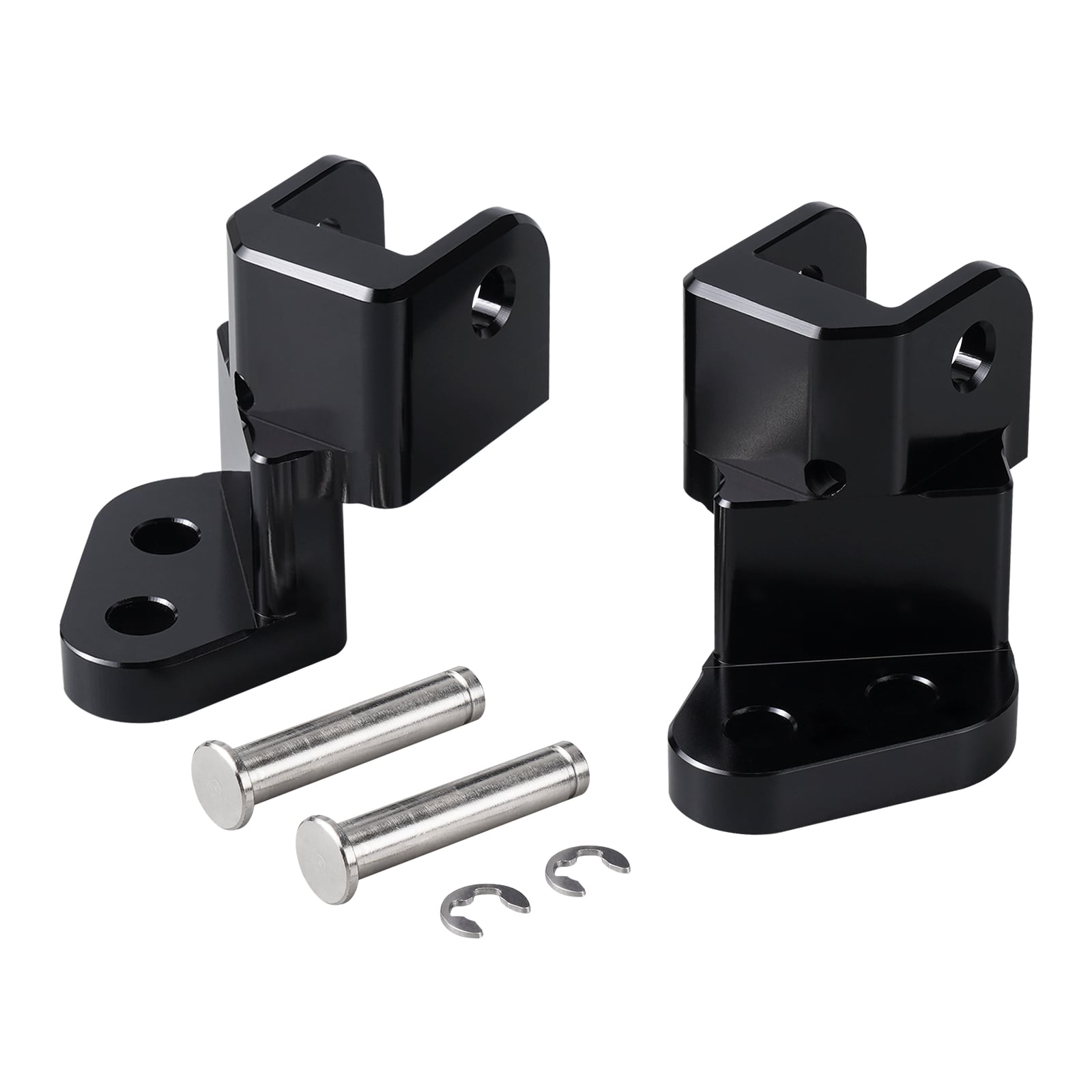 Footpeg Footrest Lowering Mounts Drop Brackets For Kawasaki KLR650 1987-2018