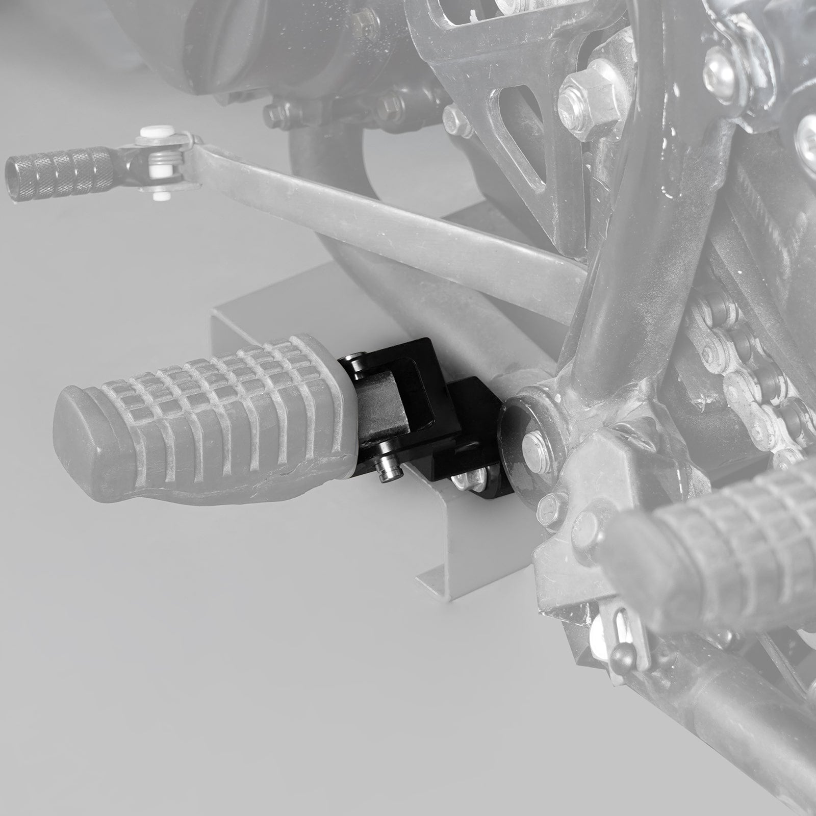 Footpeg Footrest Lowering Mounts Drop Brackets For Kawasaki KLR650 1987-2018